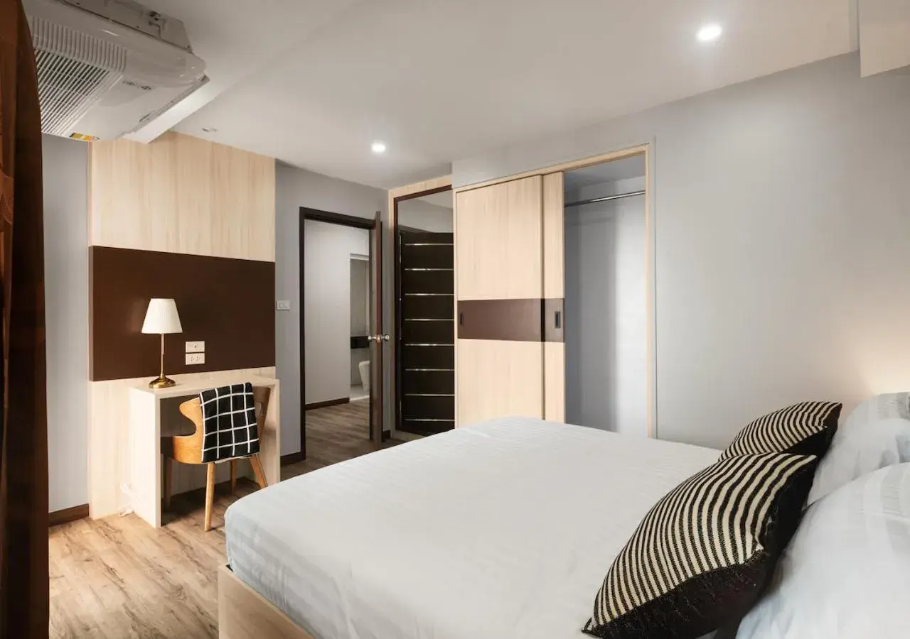 Bedroom, Bed in VSK RESIDENCE - SHA Extra Plus Bedroom, Bed in VSK RESIDENCE - SHA Extra Plus
