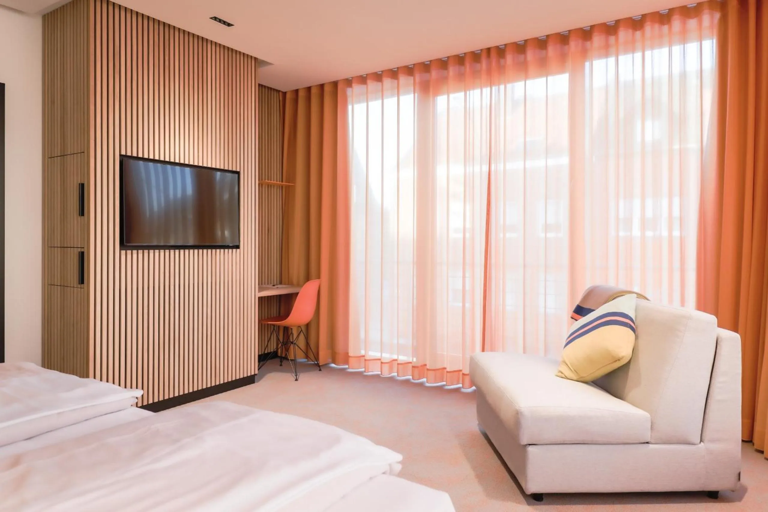 Bed in Art Hotel Ahlen