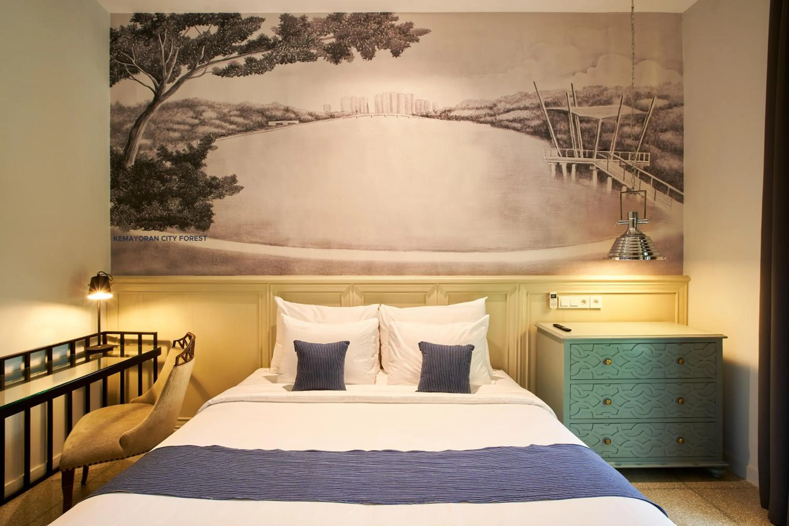 Bed in Lamandau House