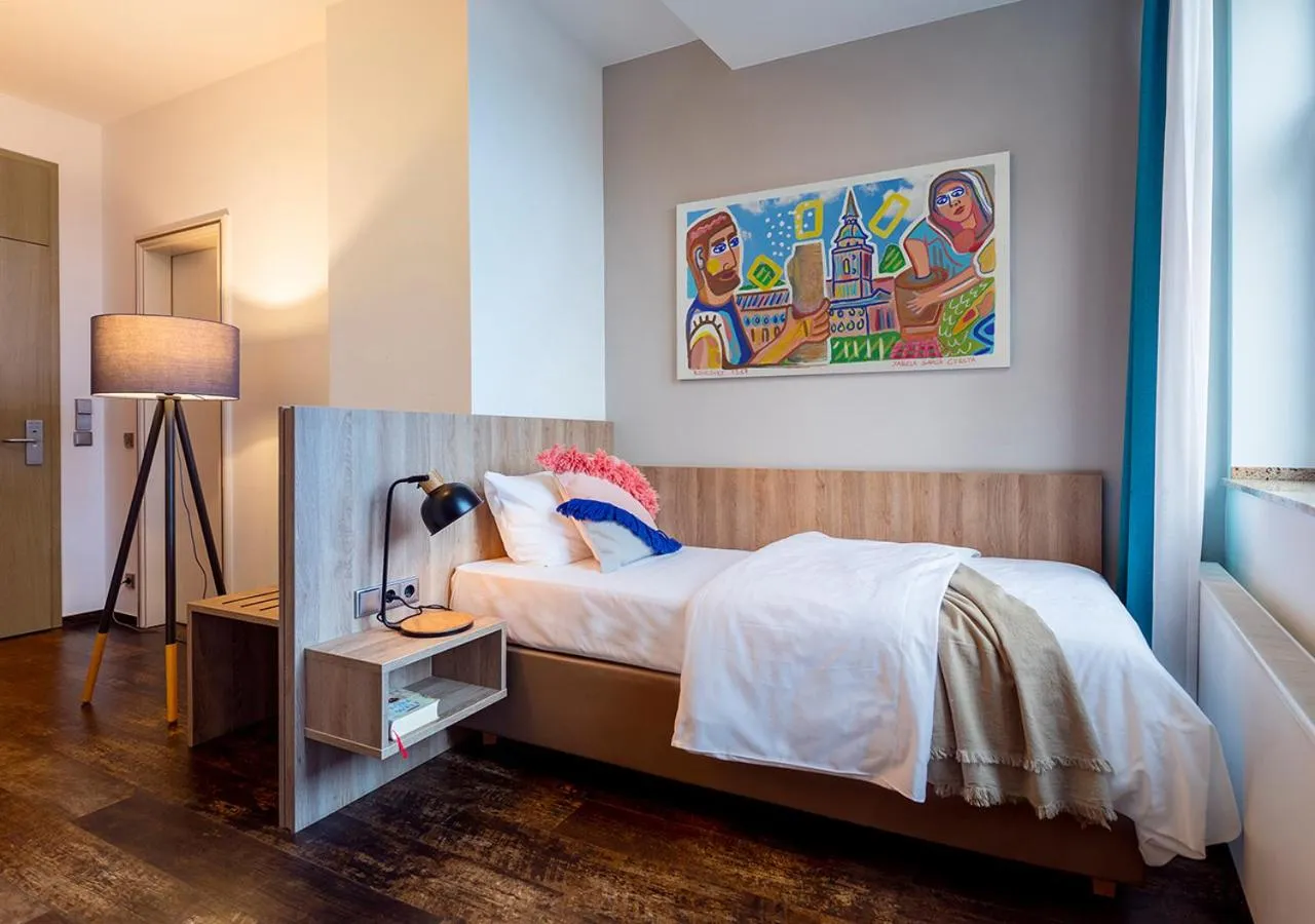 Photo of the whole room, Bed in KONCEPT HOTEL Benedikt