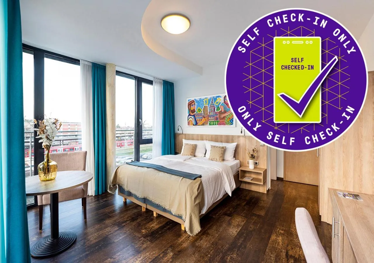 Bed in KONCEPT HOTEL Benedikt