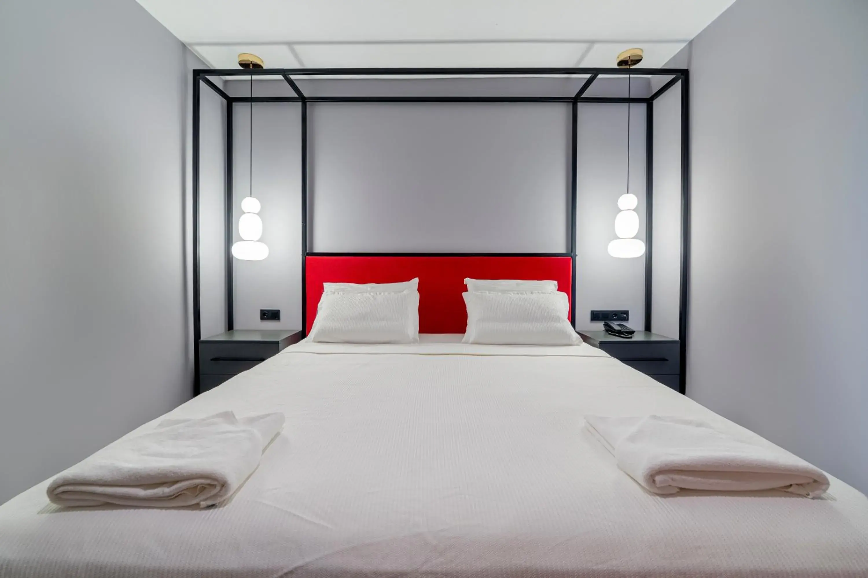 Bed in Aria Riva Apart Hotel Bed in Aria Riva Apart Hotel