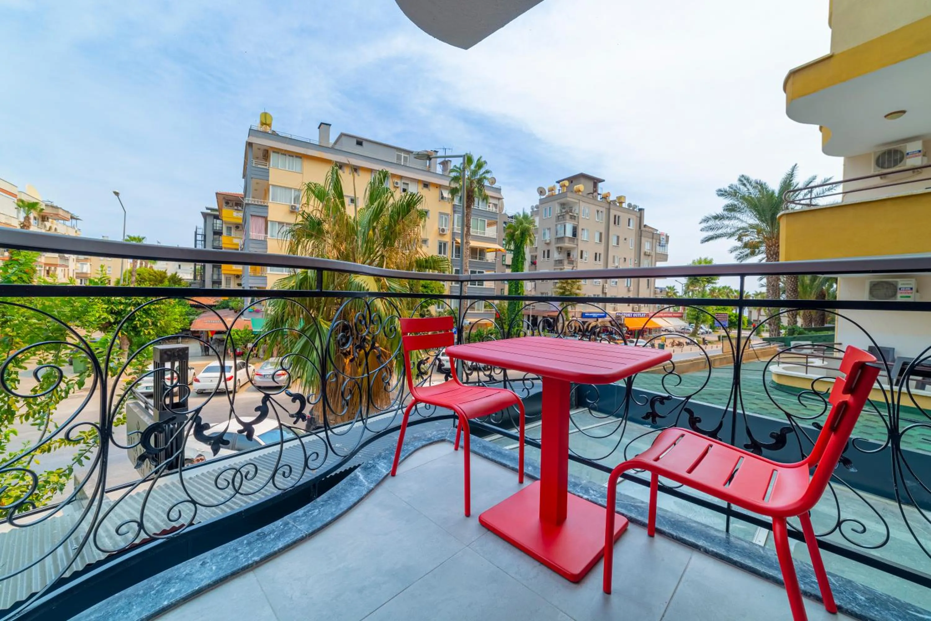 Balcony/Terrace in Aria Riva Apart Hotel