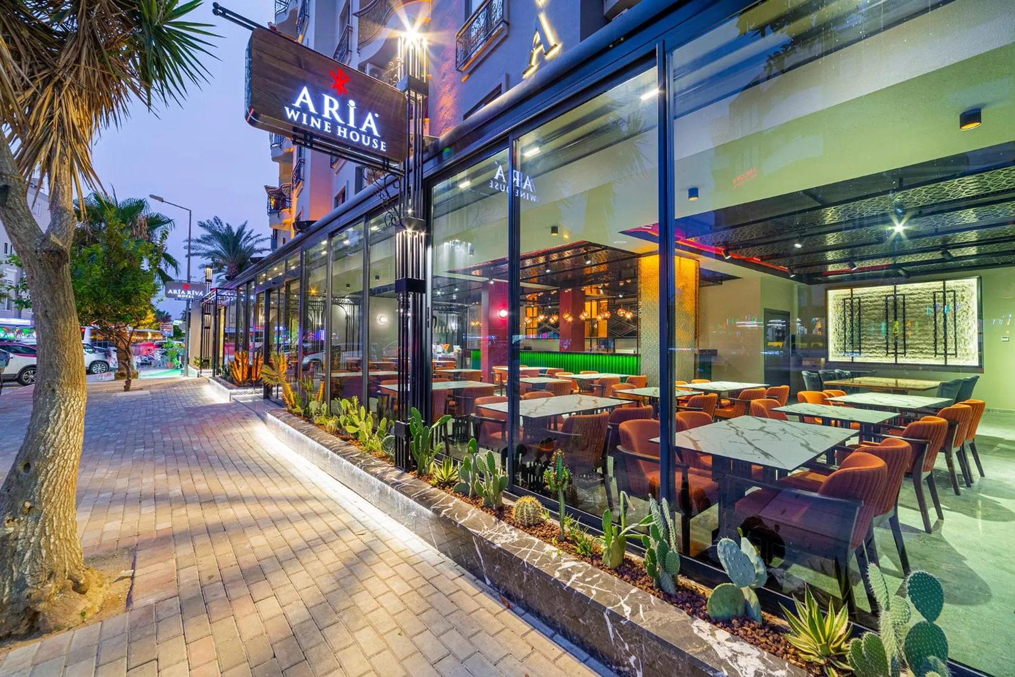 Restaurant/places to eat in Aria Riva Apart Hotel