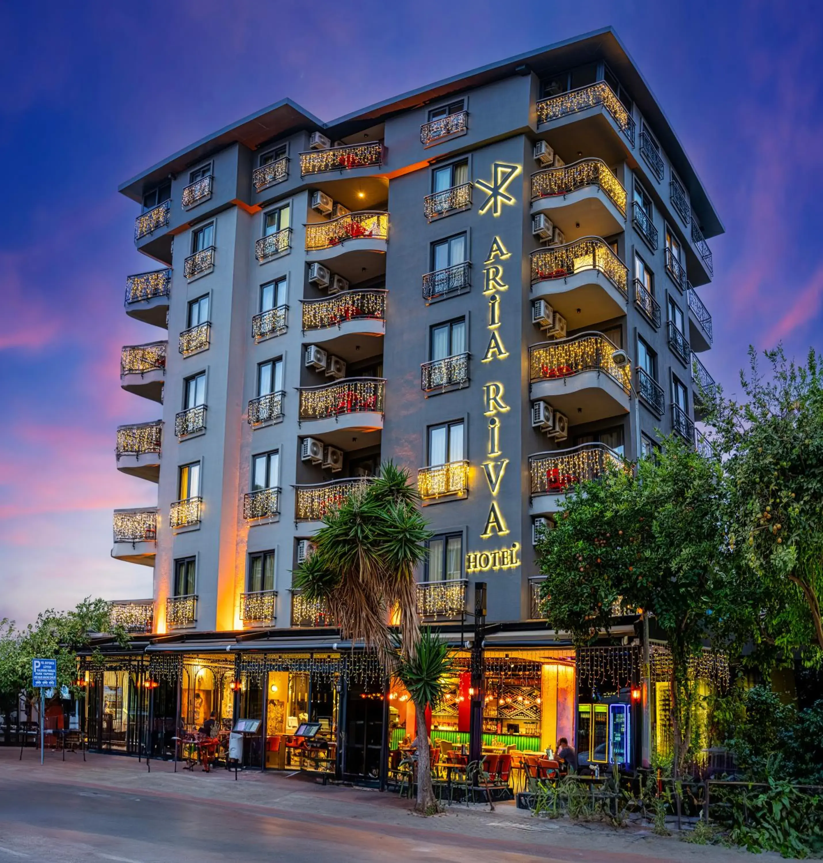 Property building in Aria Riva Apart Hotel Property building in Aria Riva Apart Hotel