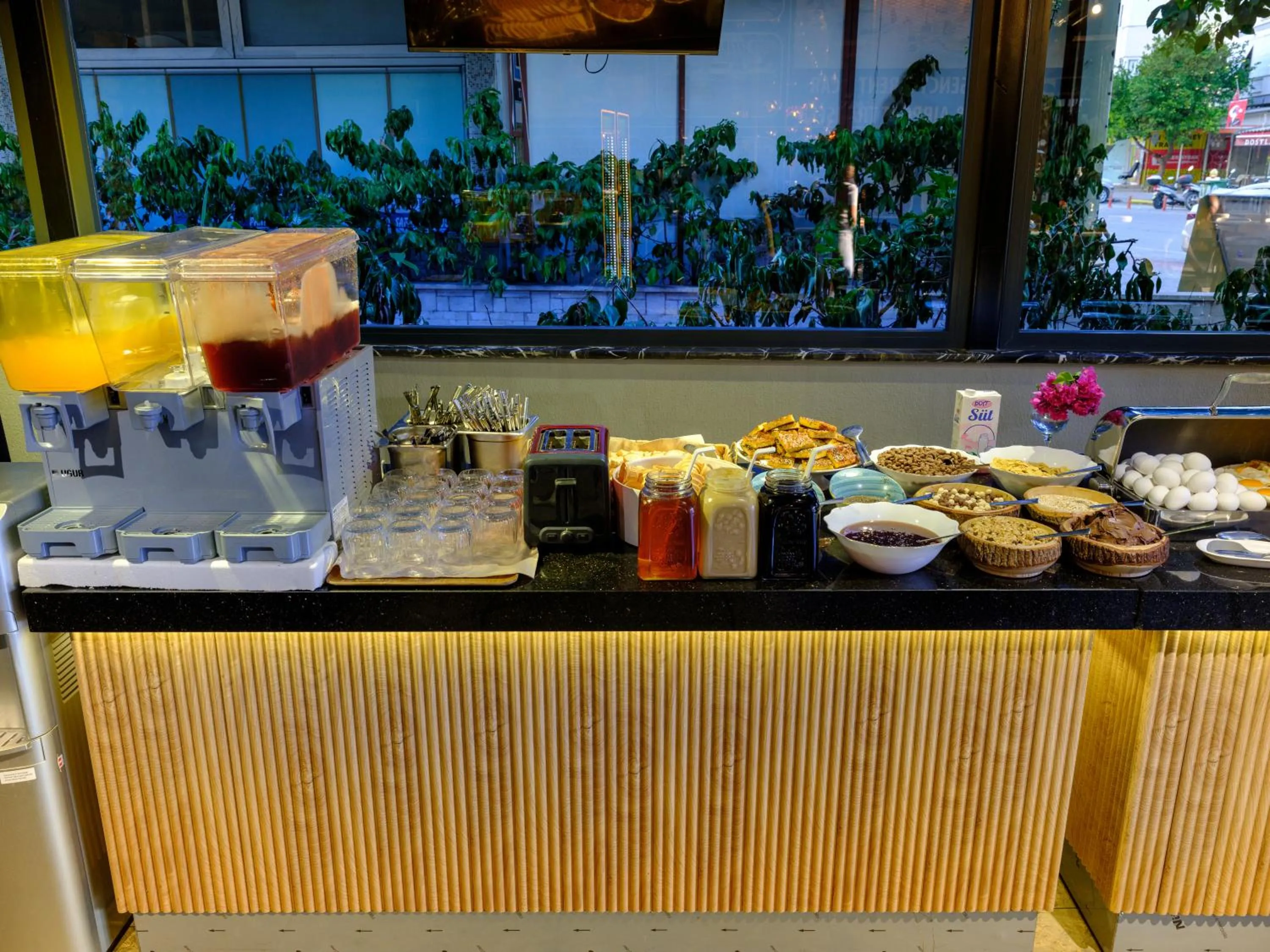 Breakfast in Aria Riva Apart Hotel