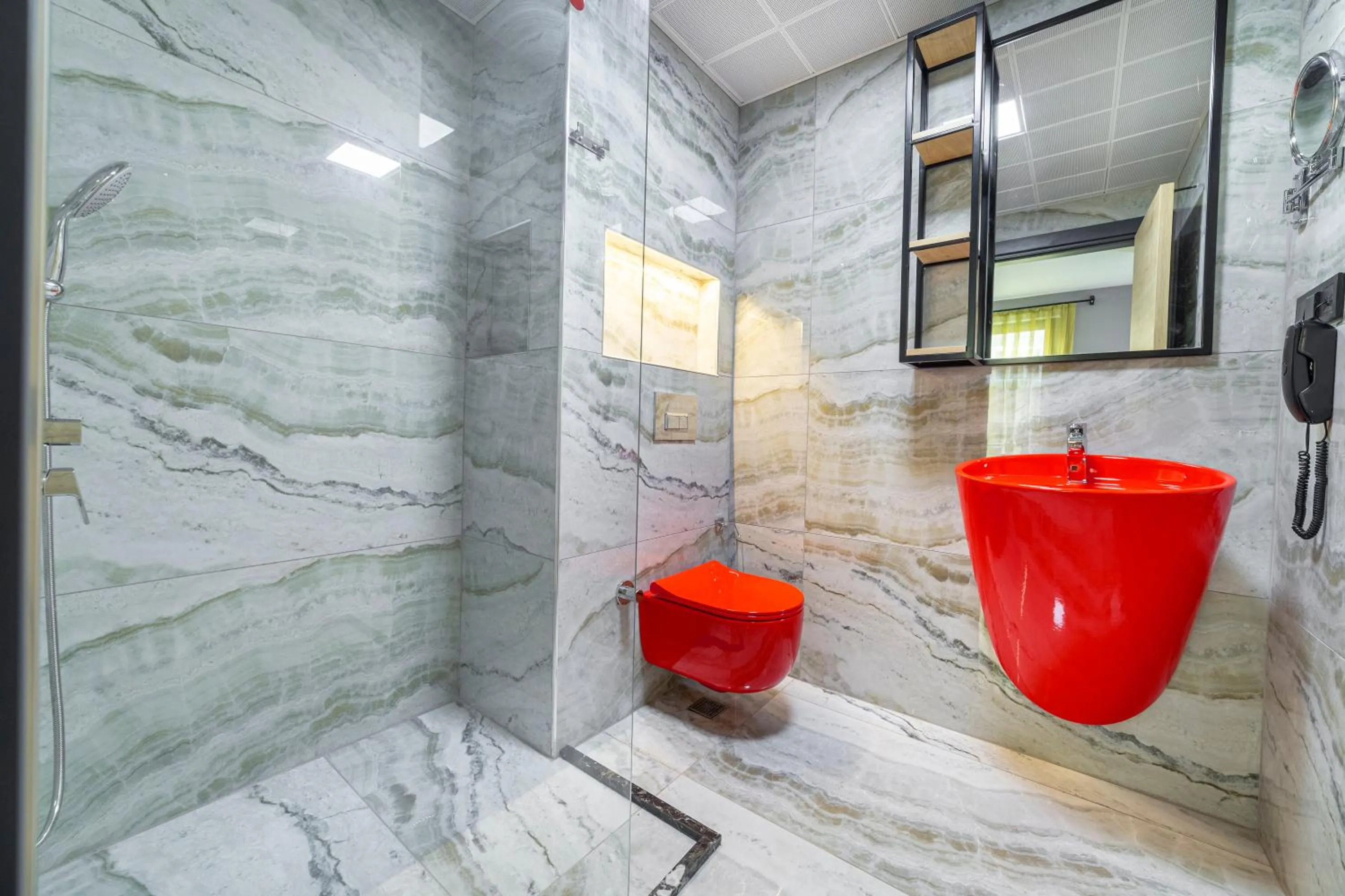 Toilet in Aria Riva Apart Hotel