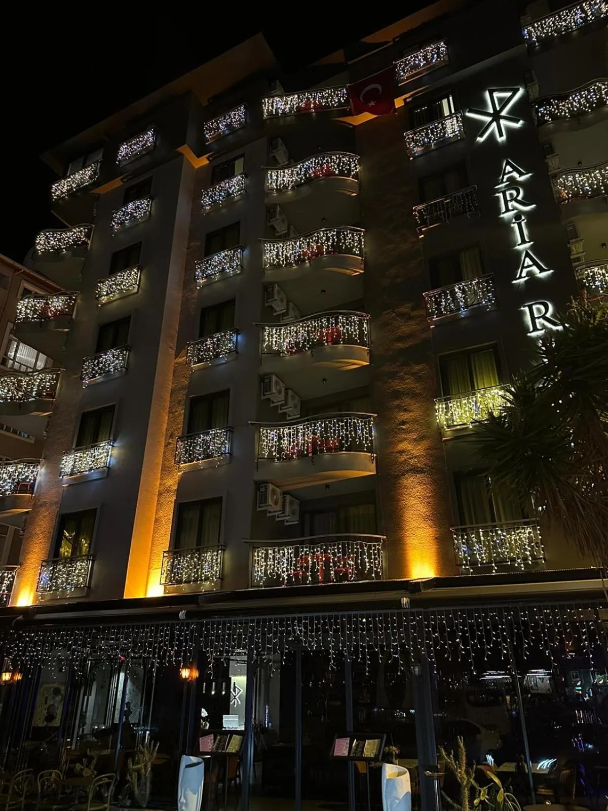 Property building in Aria Riva Apart Hotel