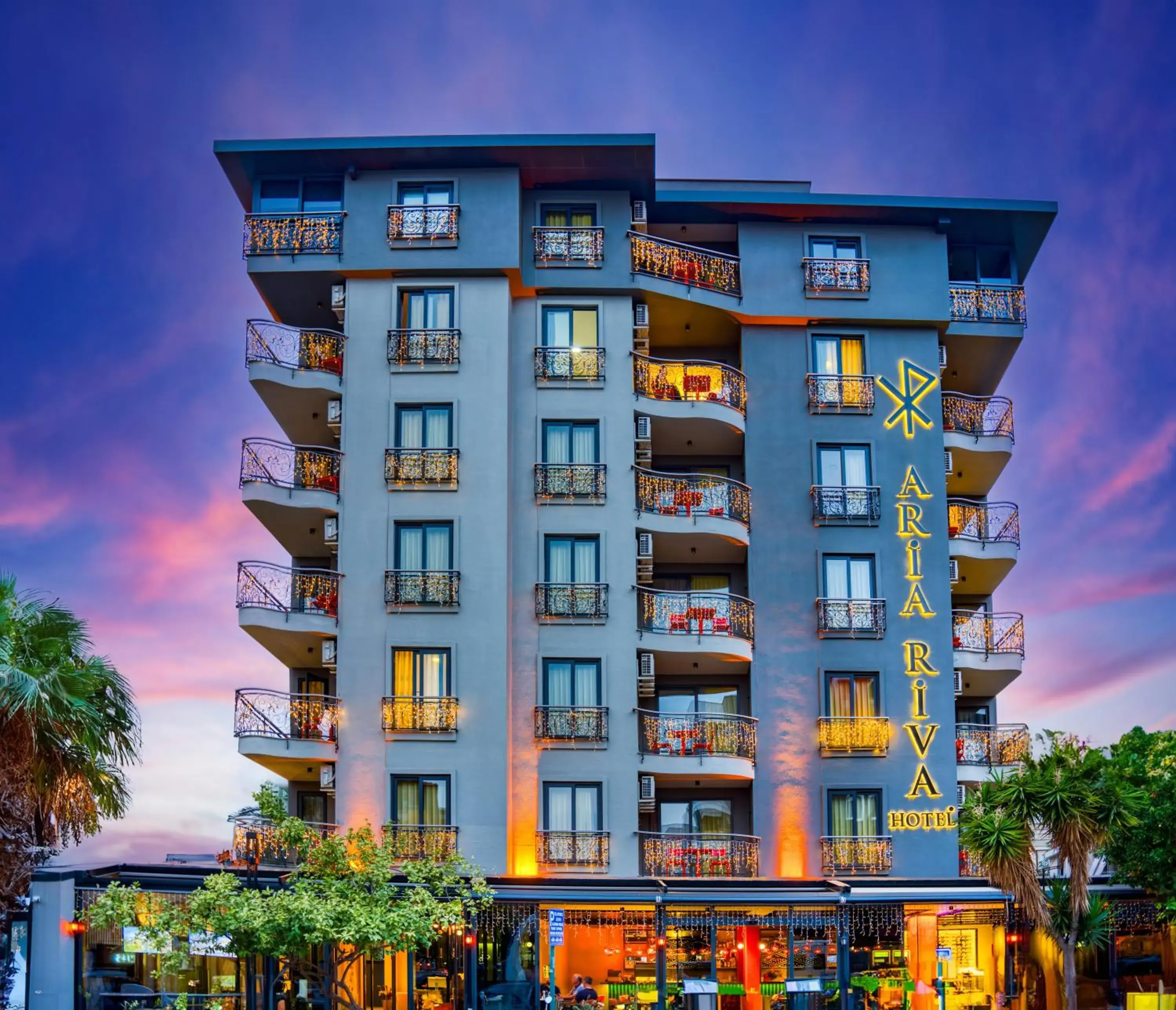 Property building in Aria Riva Apart Hotel Property building in Aria Riva Apart Hotel