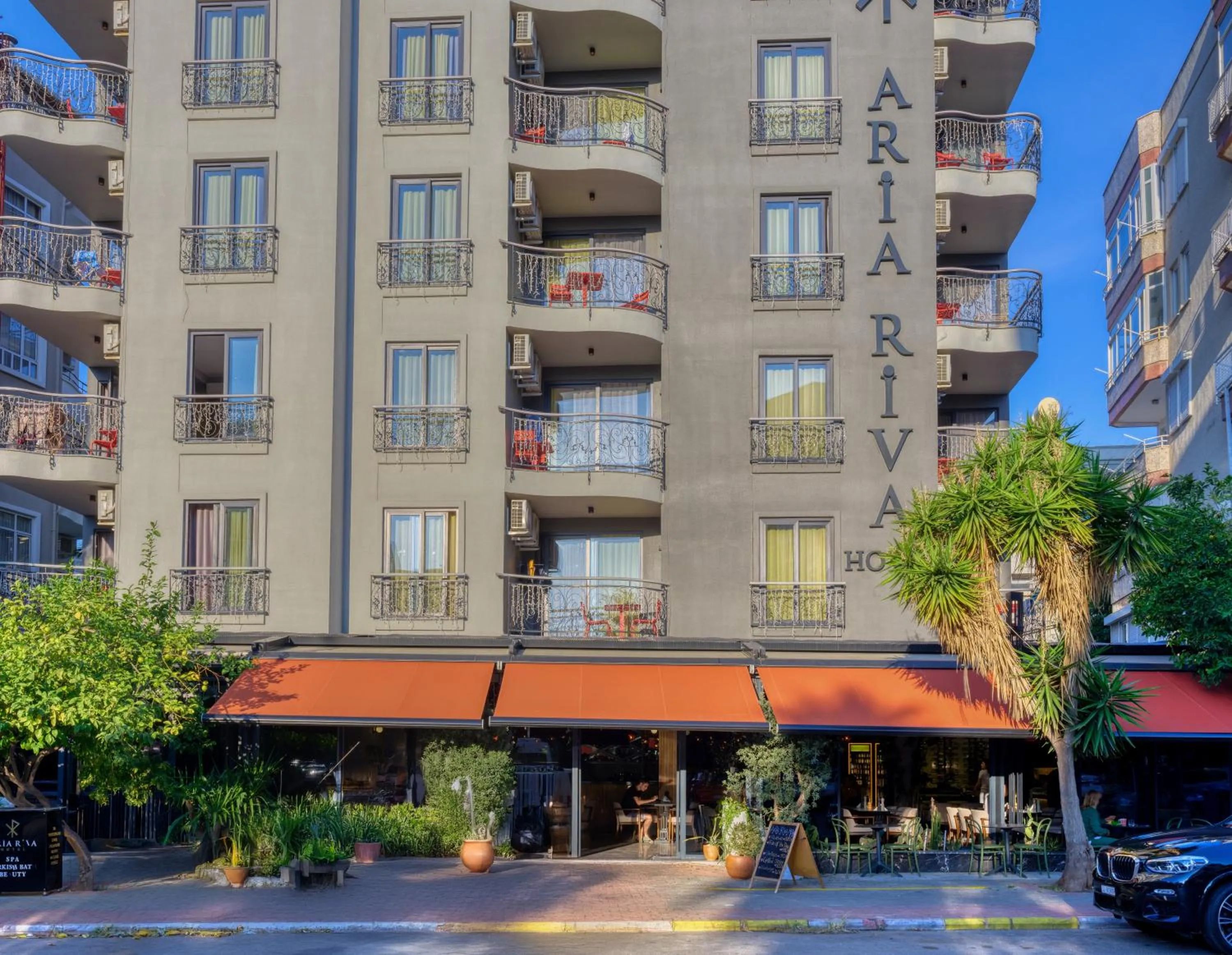 Property building in Aria Riva Apart Hotel