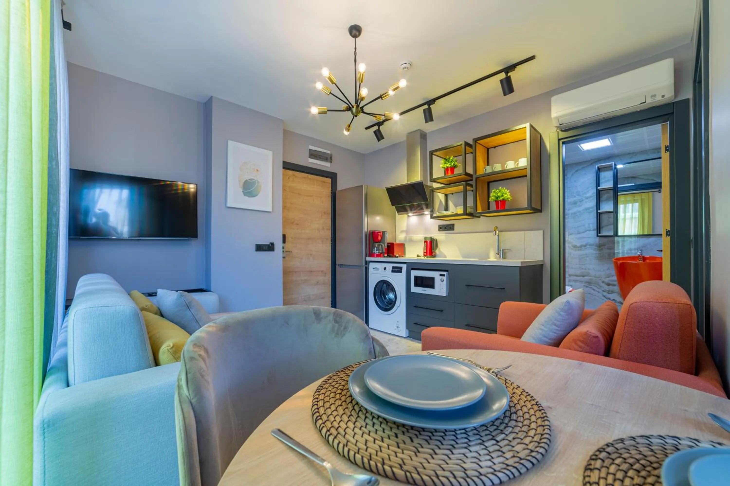 Photo of the whole room in Aria Riva Apart Hotel