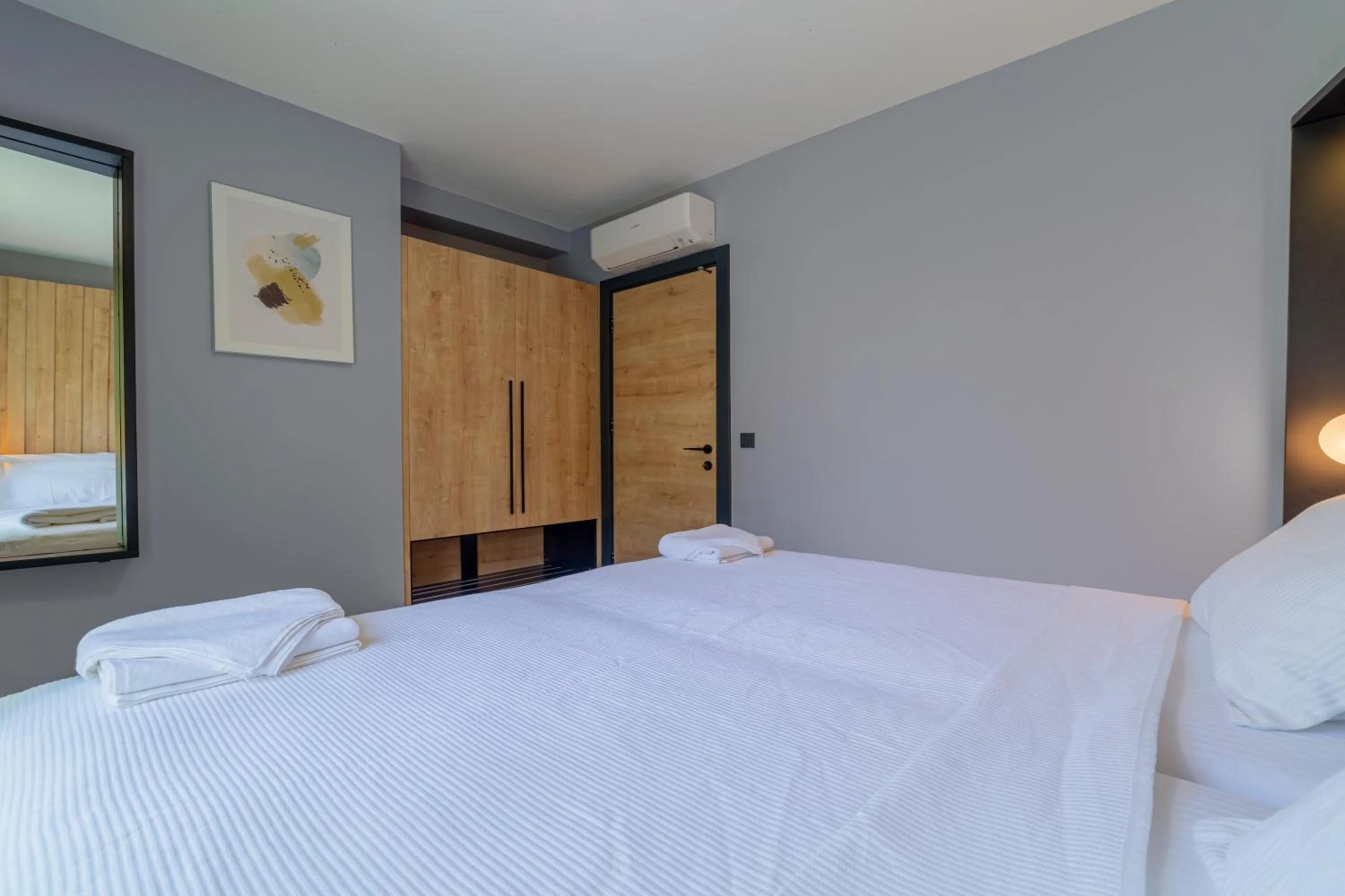 Bedroom, Bed in Aria Riva Apart Hotel