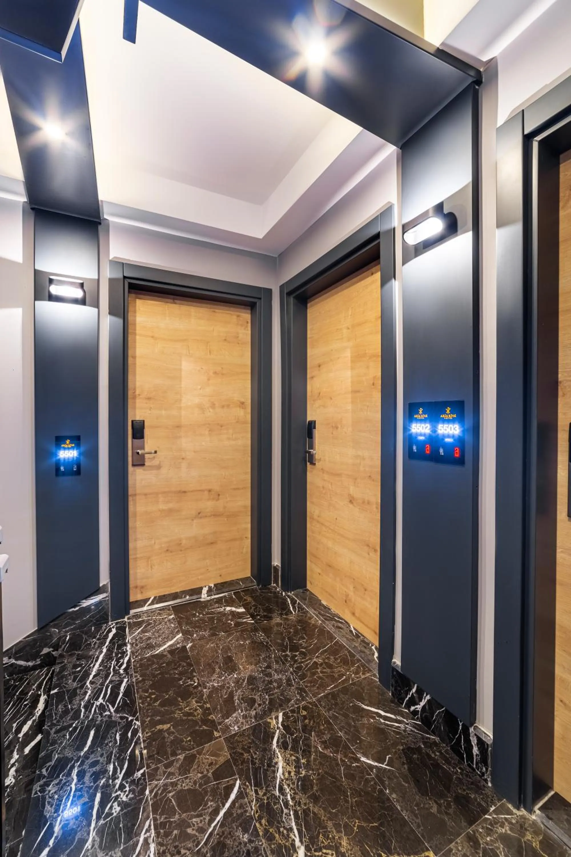 On site in Aria Riva Apart Hotel