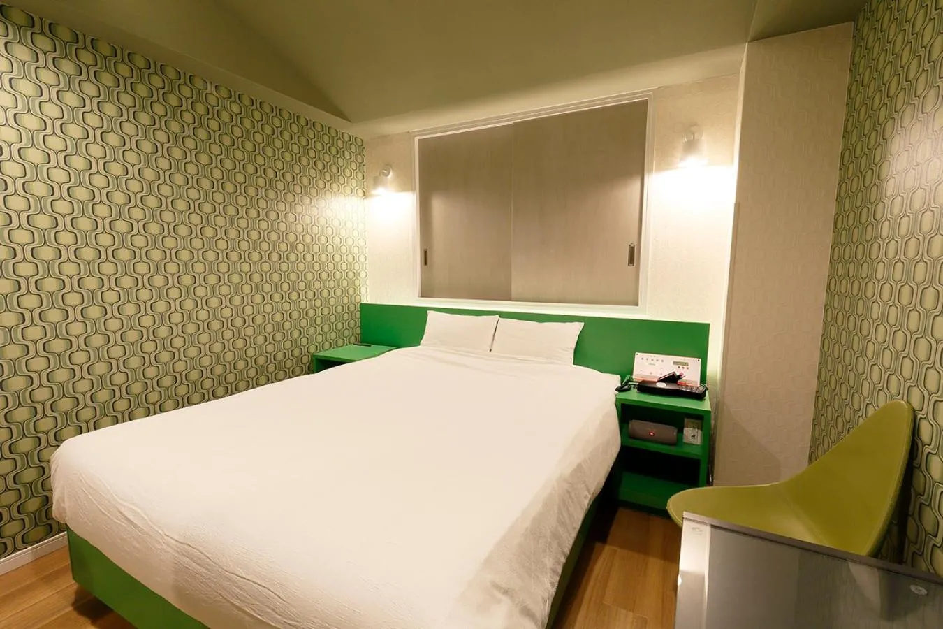 Bed in 555MOTEL SHONAN