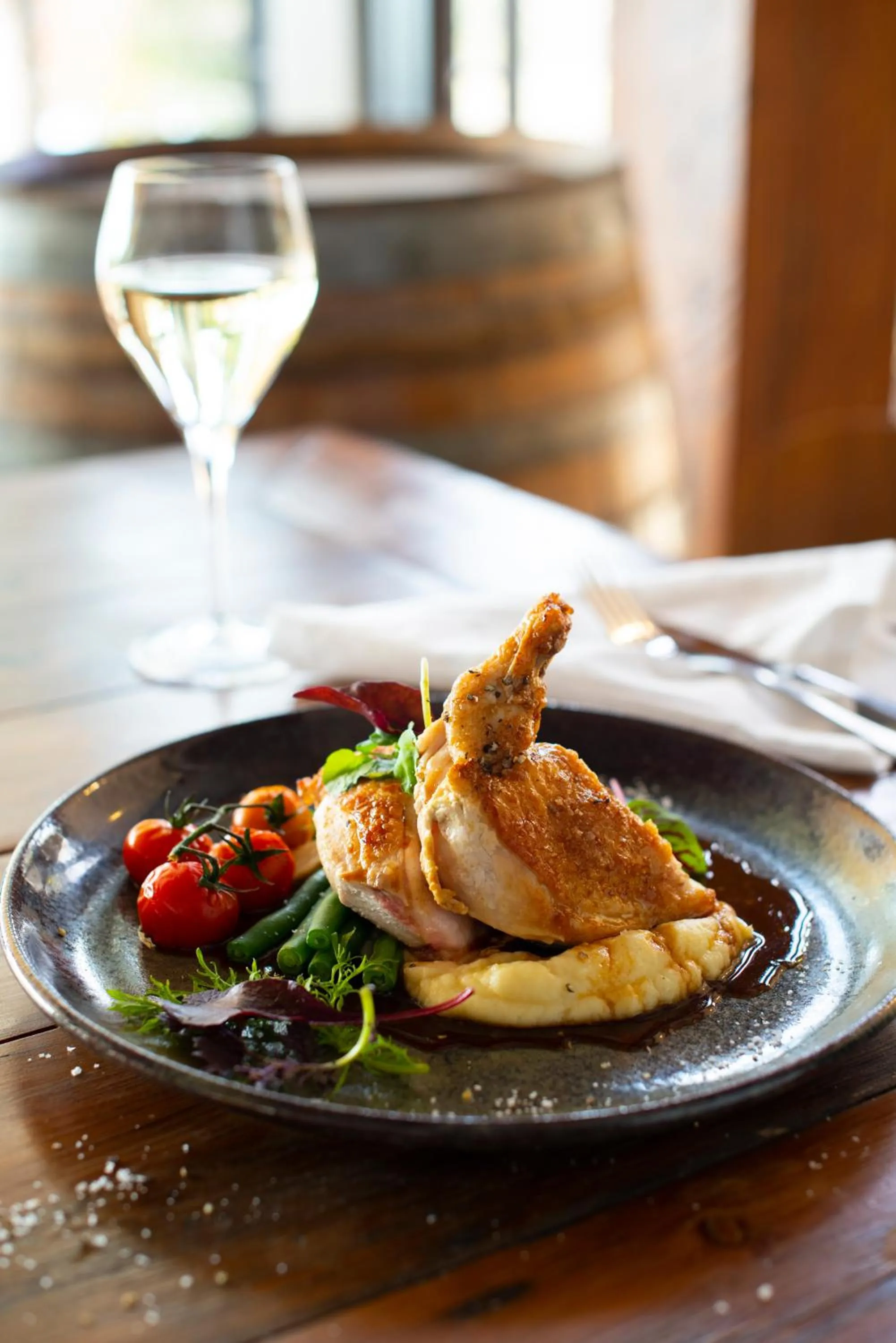 Food close-up in Oaks Cypress Lakes Resort