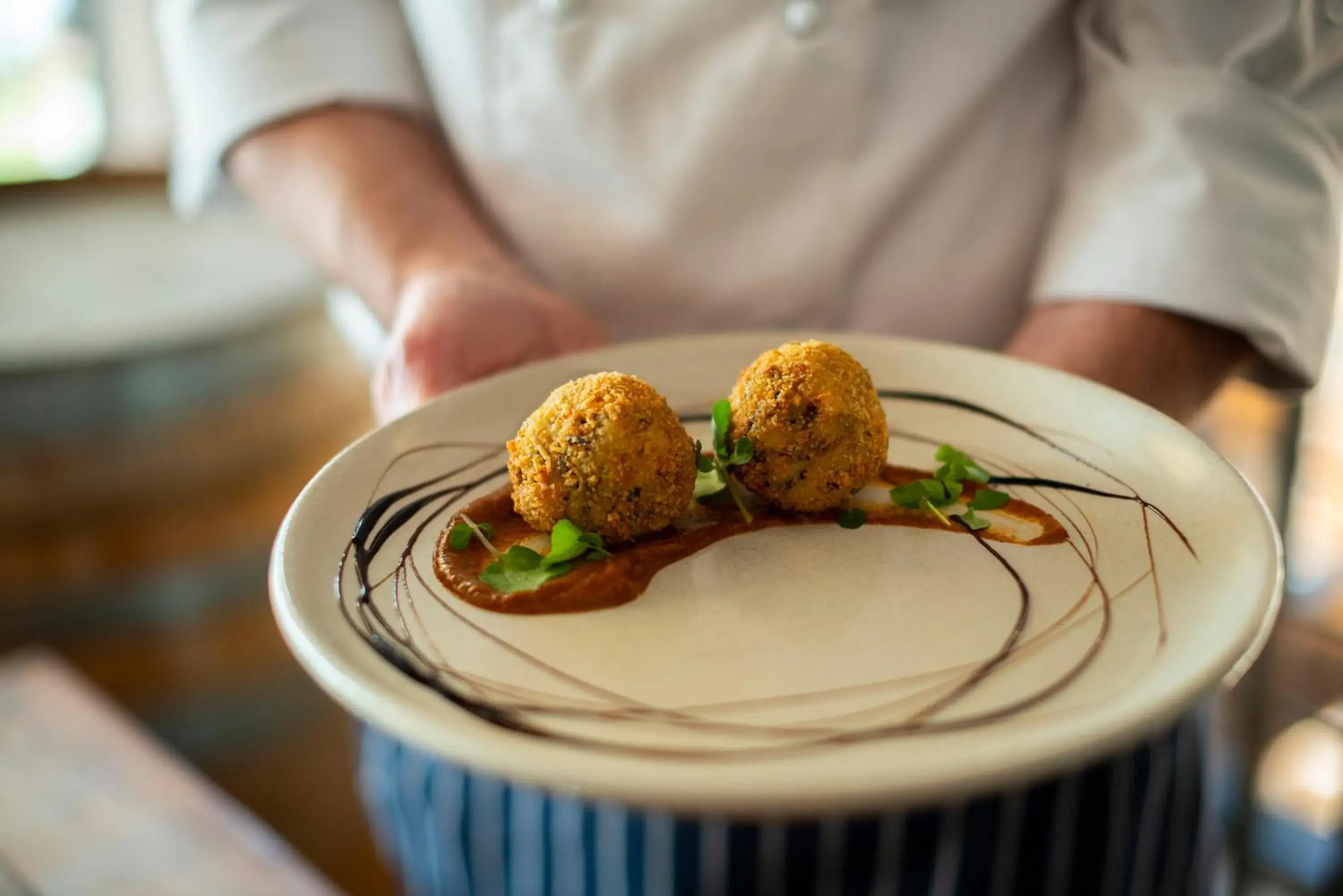Food close-up in Oaks Cypress Lakes Resort Food close-up in Oaks Cypress Lakes Resort