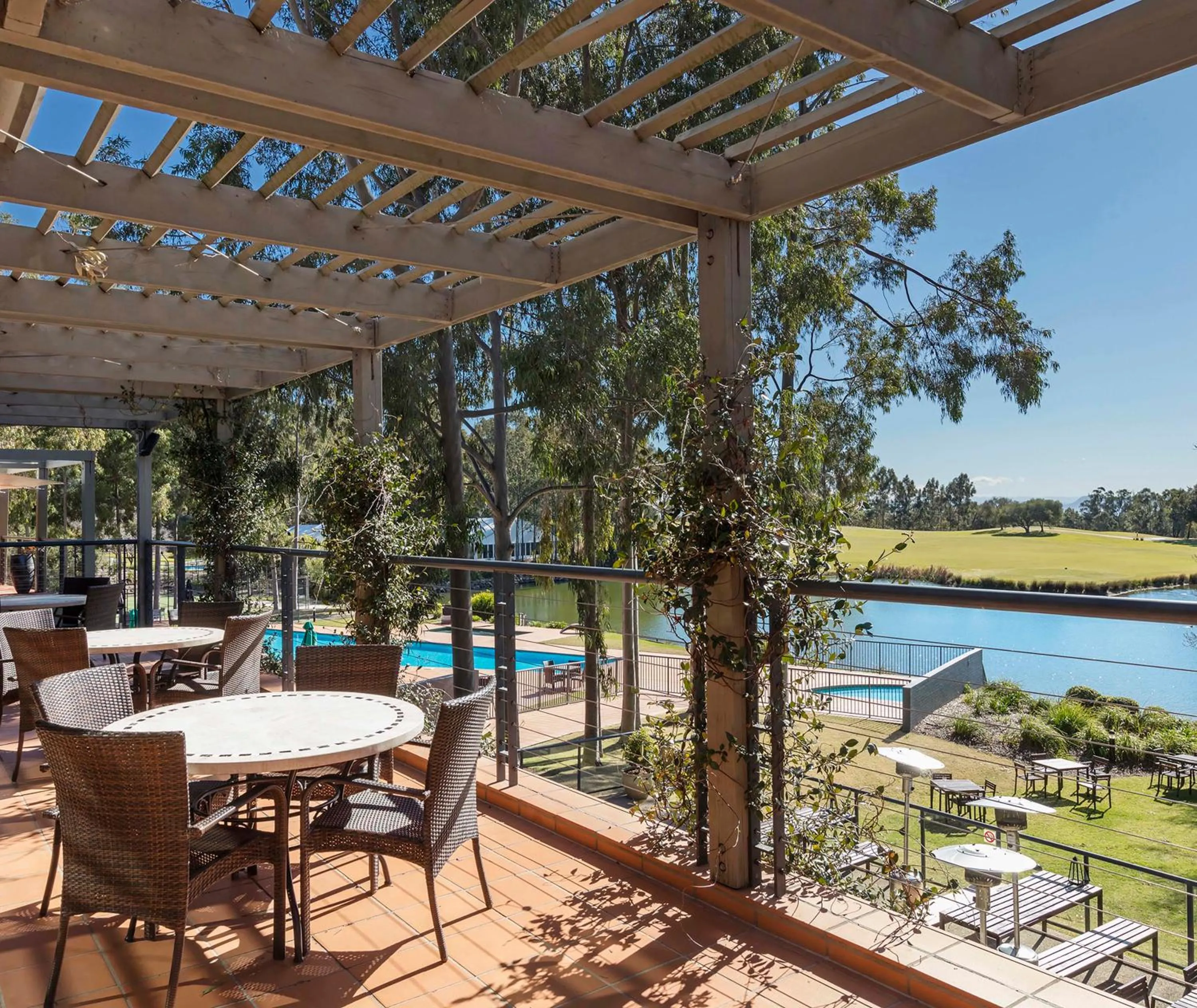 Property building in Oaks Cypress Lakes Resort