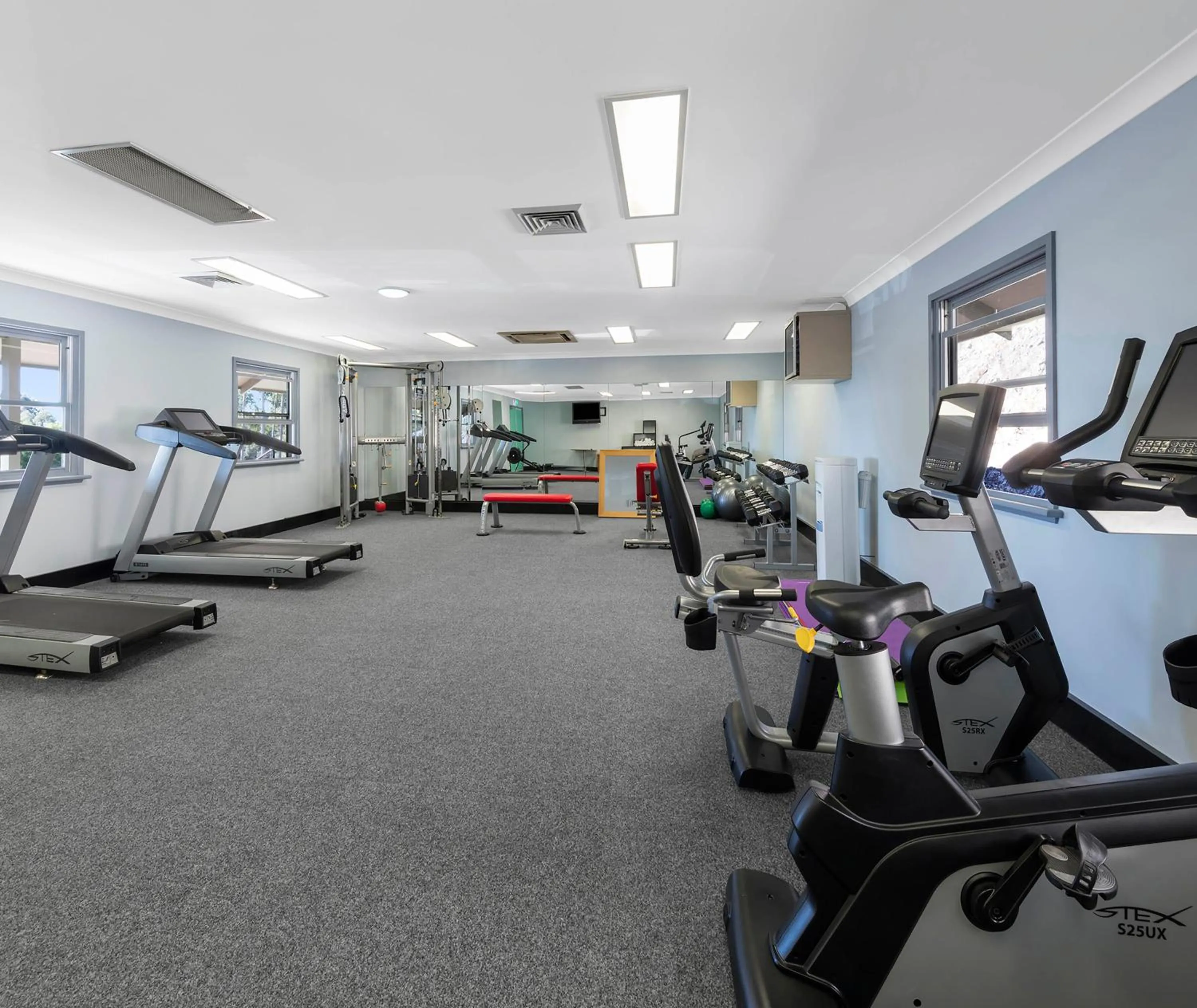 Fitness centre/facilities in Oaks Cypress Lakes Resort