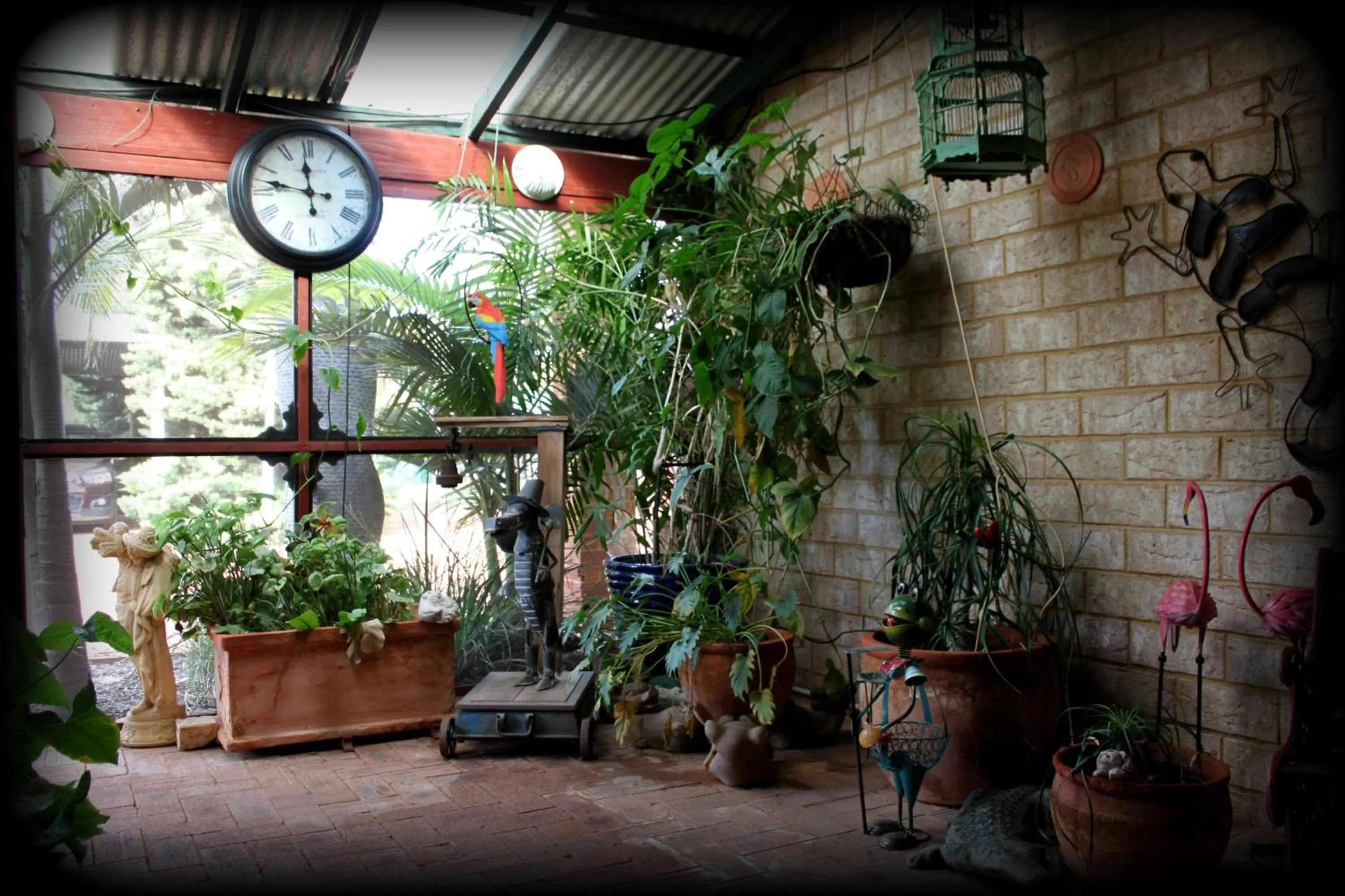 Garden in York's Boutique Motel