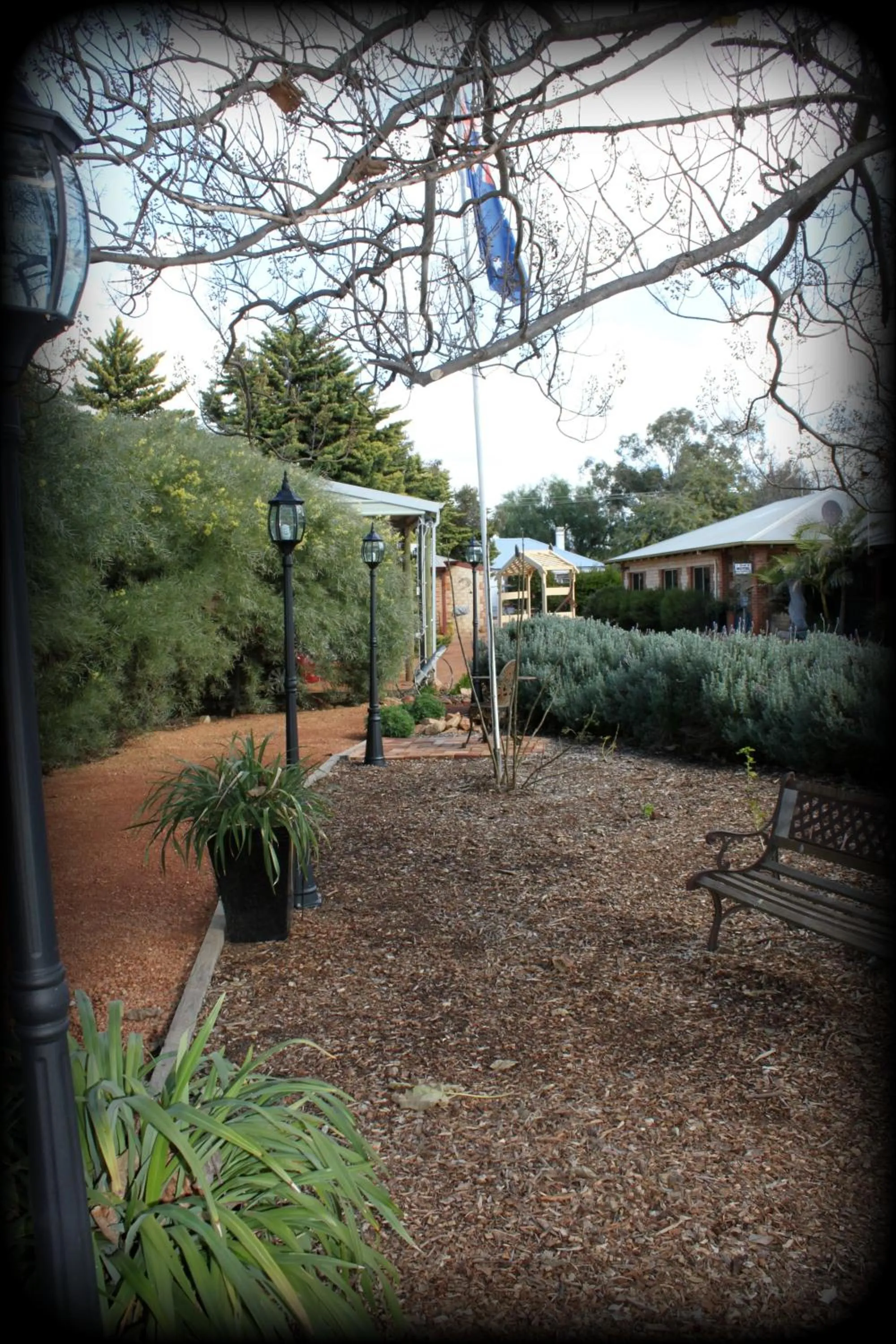 Garden in York's Boutique Motel