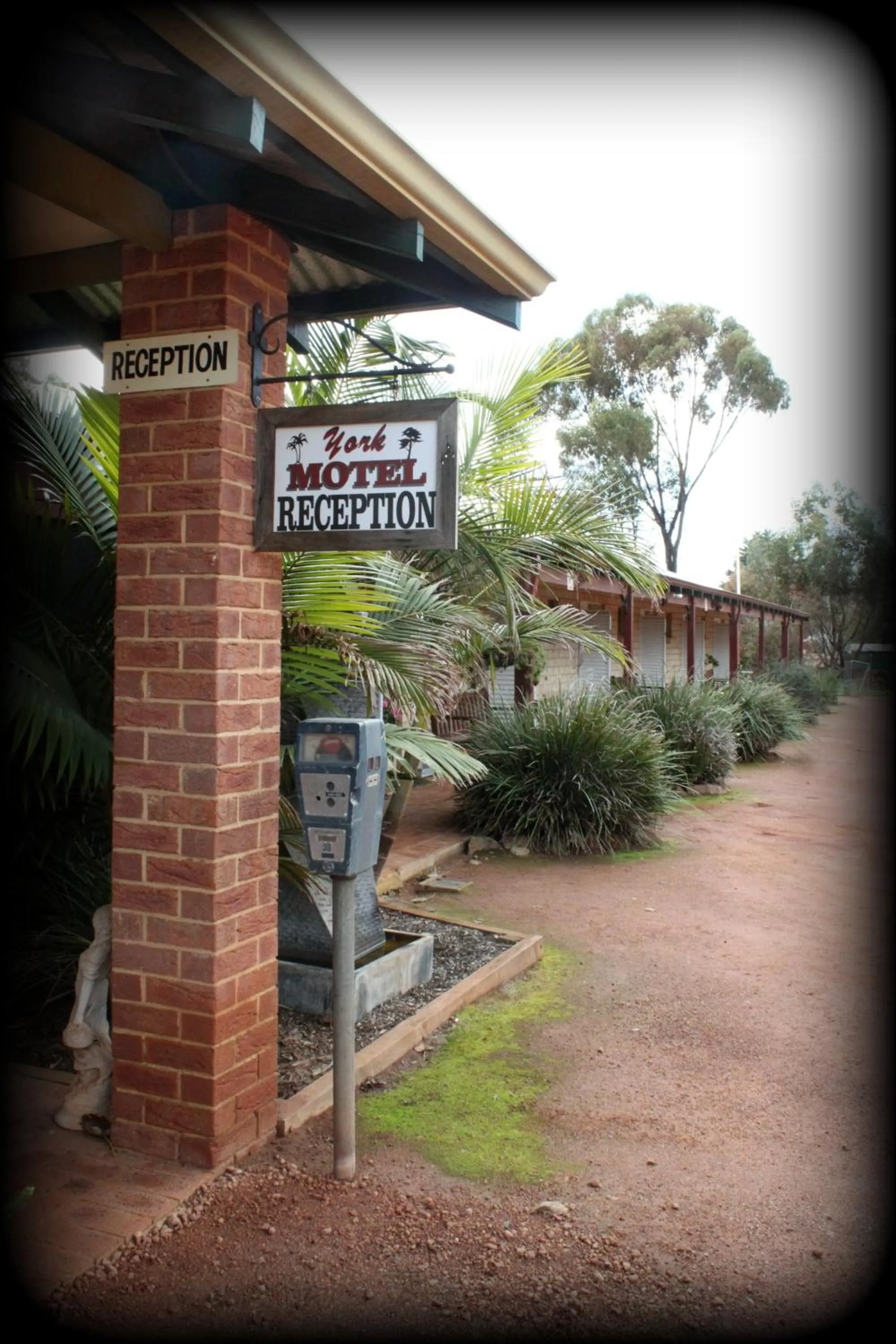 Bird's eye view in York's Boutique Motel