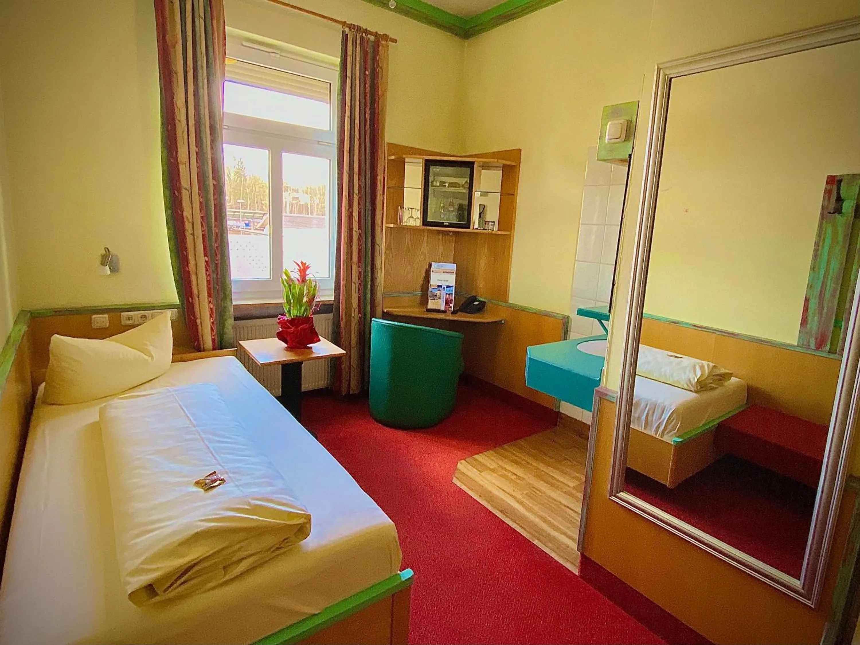 Bed in Meister BÄR HOTEL Fichtelgebirge