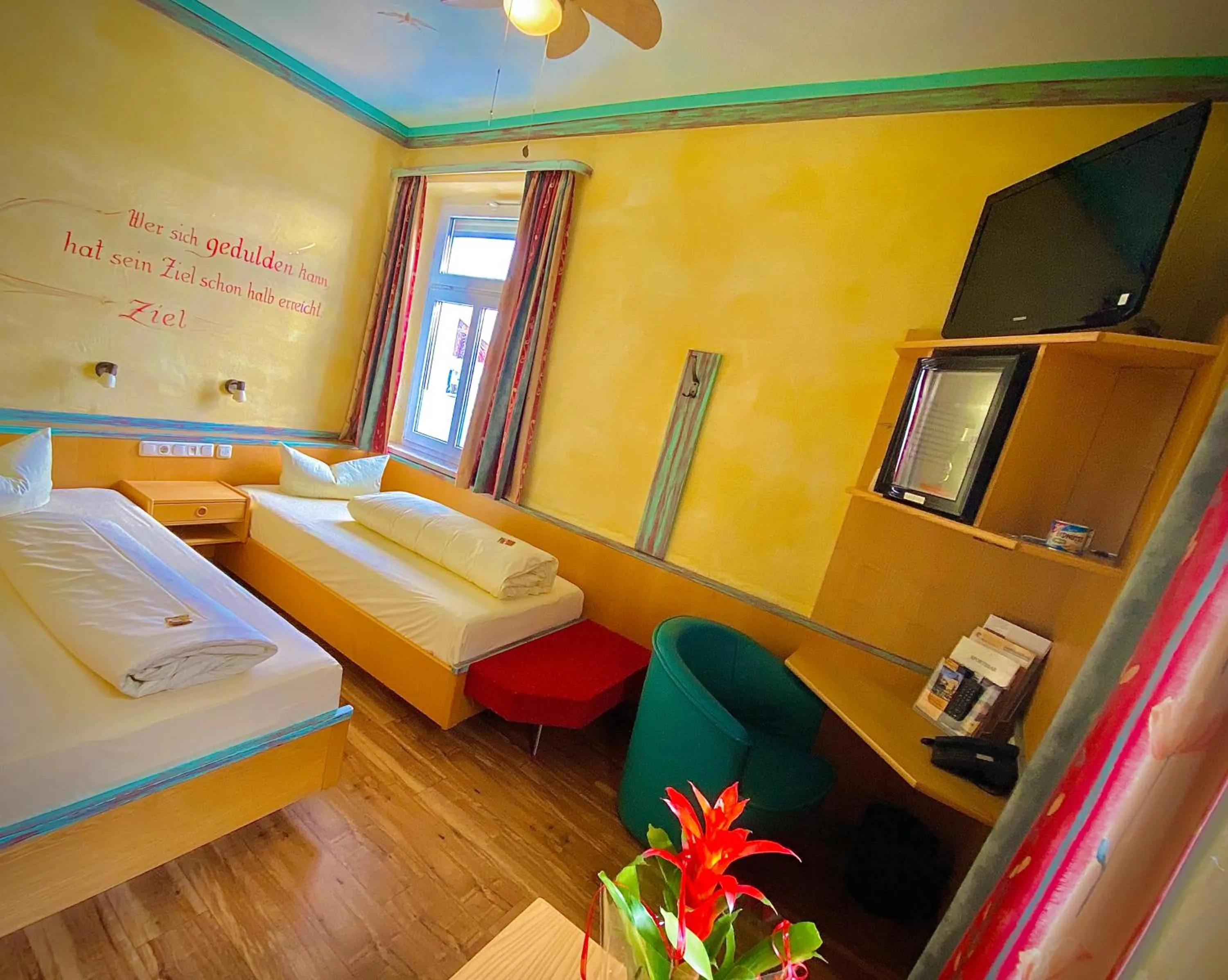 Bed in Meister BÄR HOTEL Fichtelgebirge