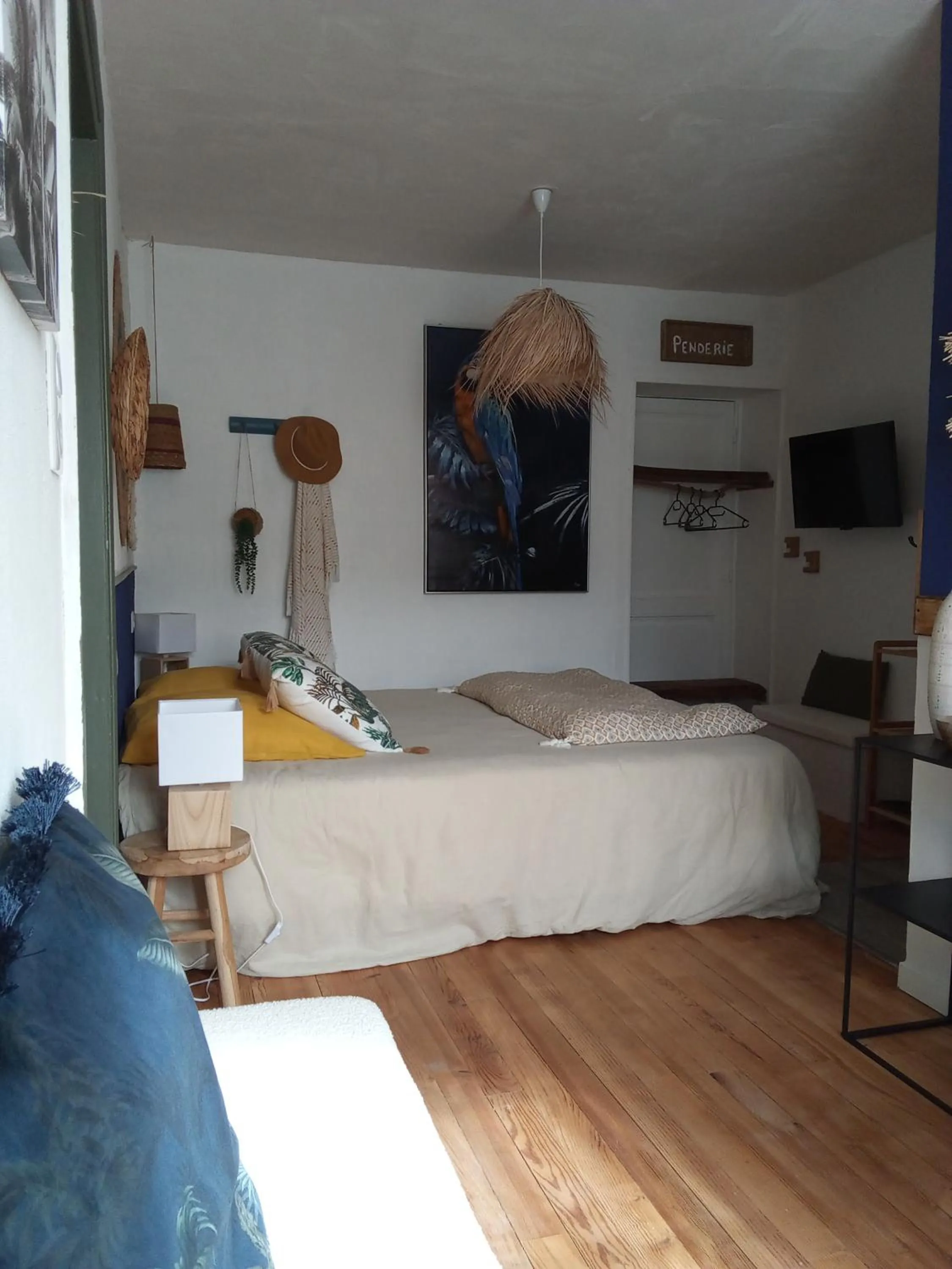 Bedroom, Bed in La Norélie