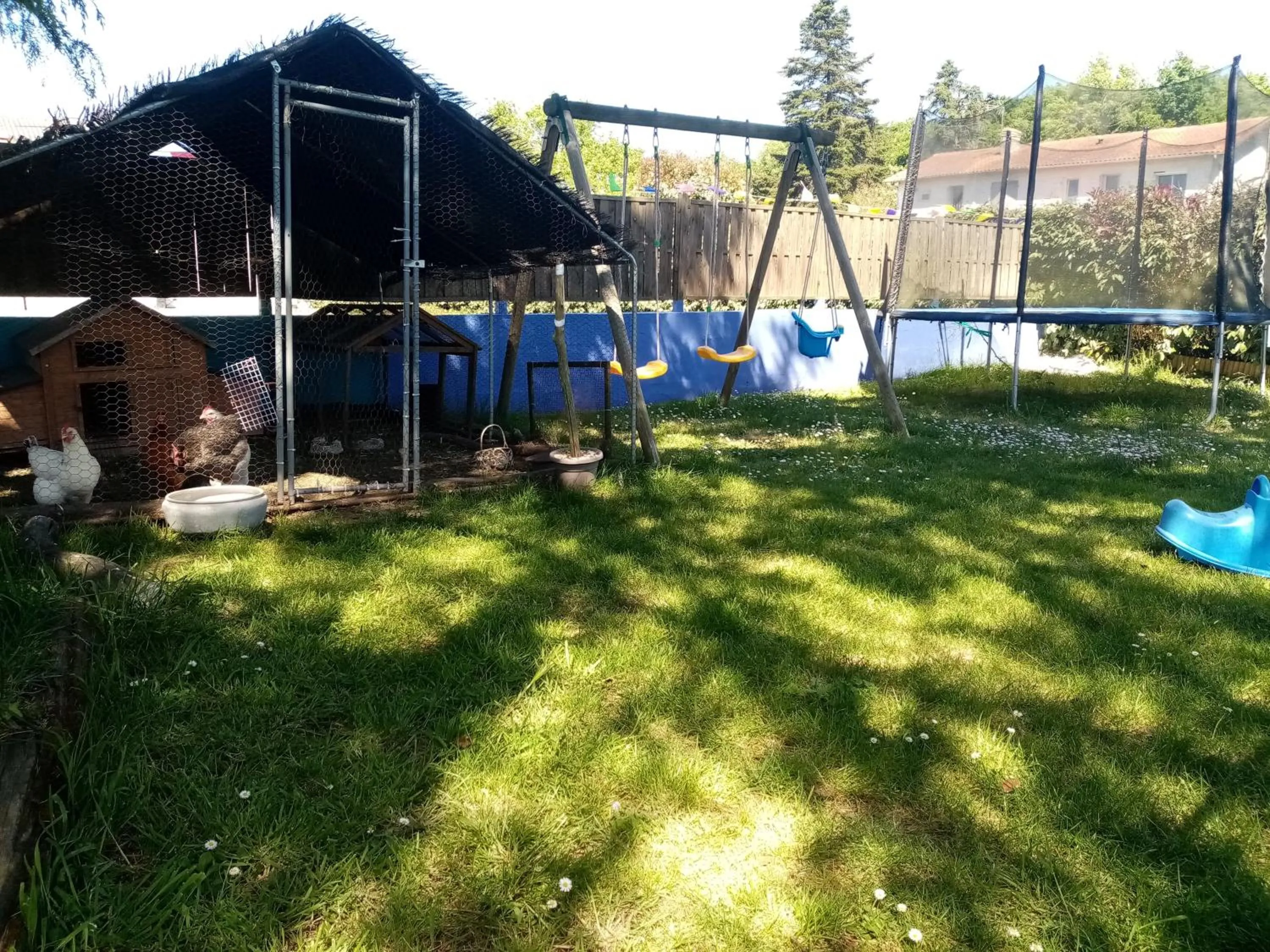 Children play ground in La Norélie