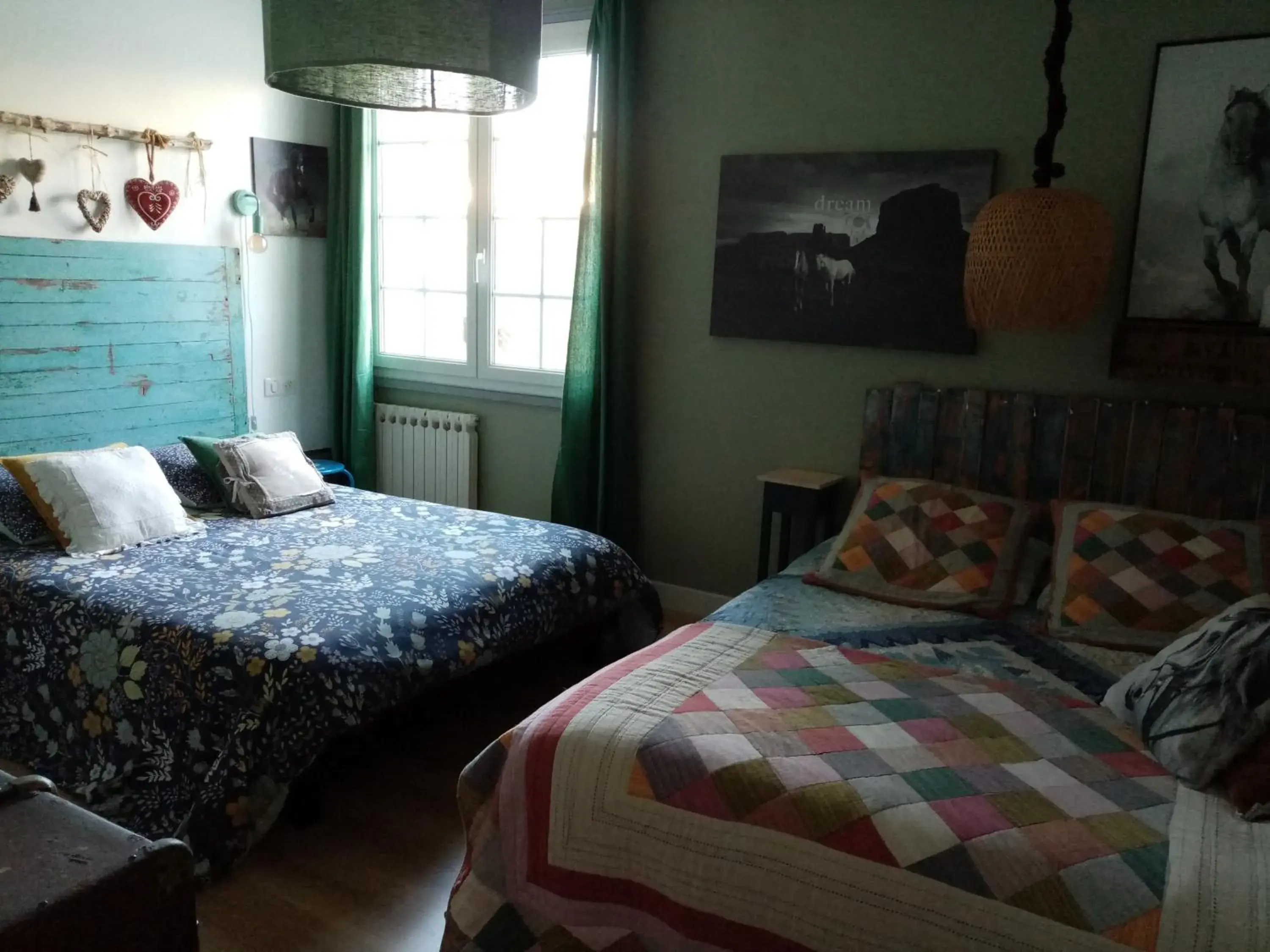 Quadruple Room with Garden View in La Norélie Quadruple Room with Garden View in La Norélie