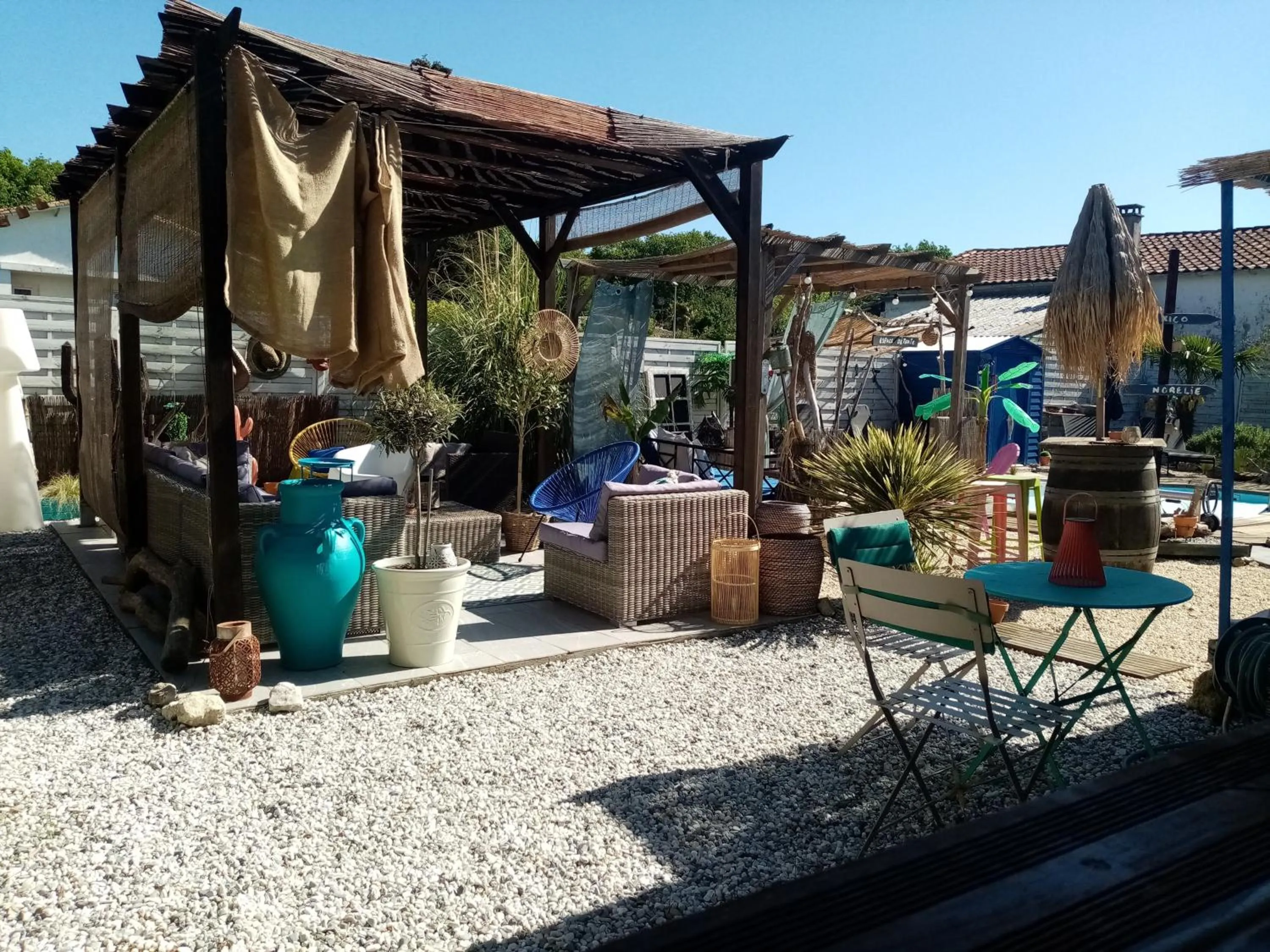 Swimming pool in La Norélie