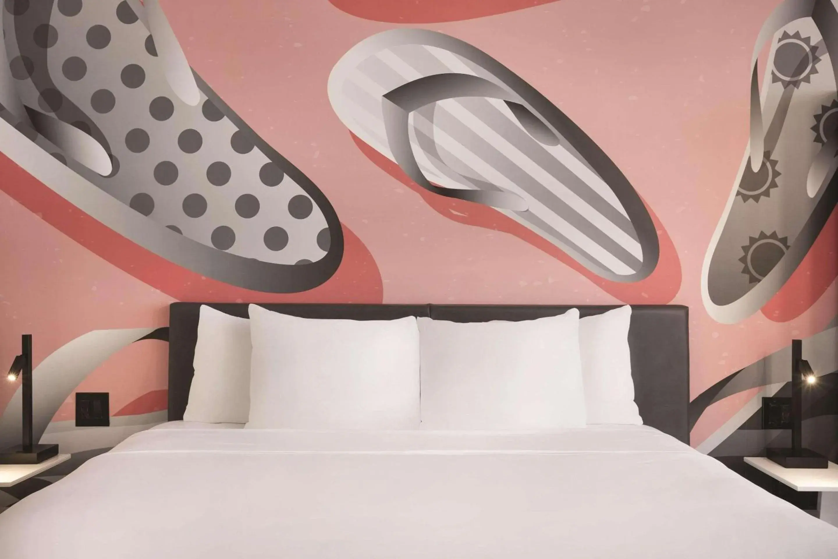 Bedroom in Radisson RED Miami Airport Bedroom in Radisson RED Miami Airport