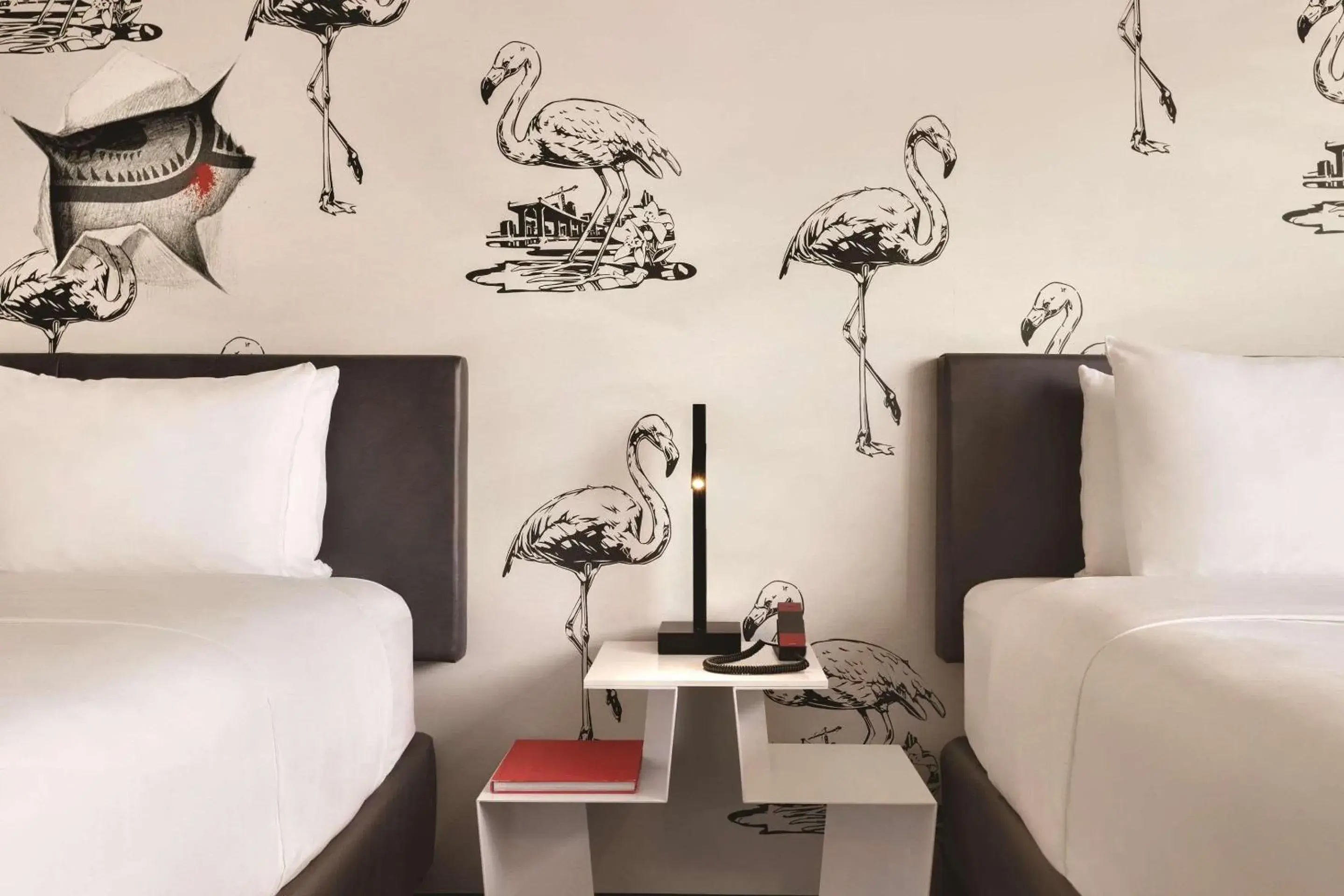 Bedroom in Radisson RED Miami Airport Bedroom in Radisson RED Miami Airport