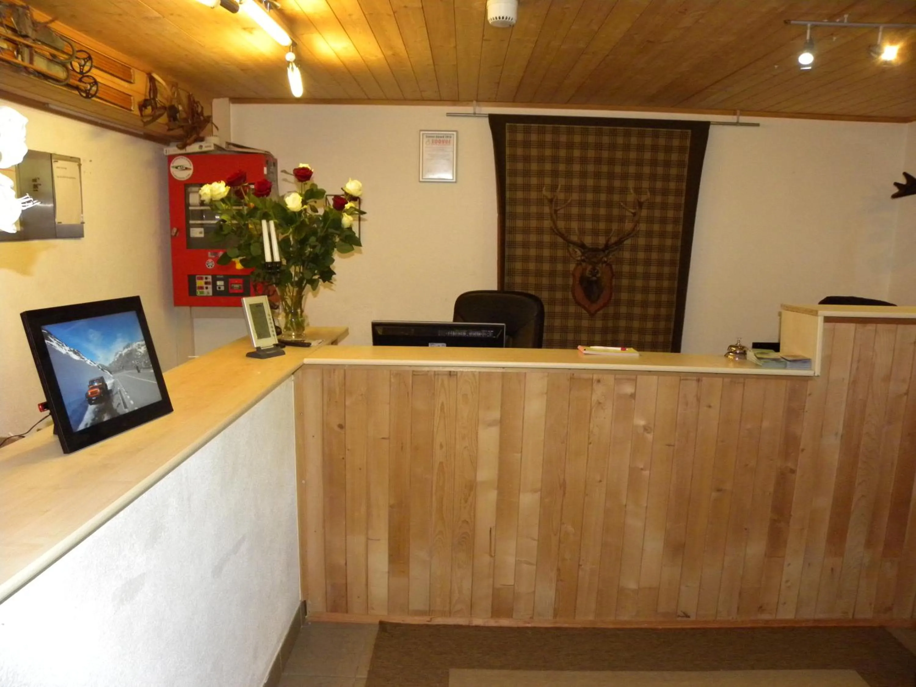 Lobby or reception in Hotel Restaurant Walliser Sonne