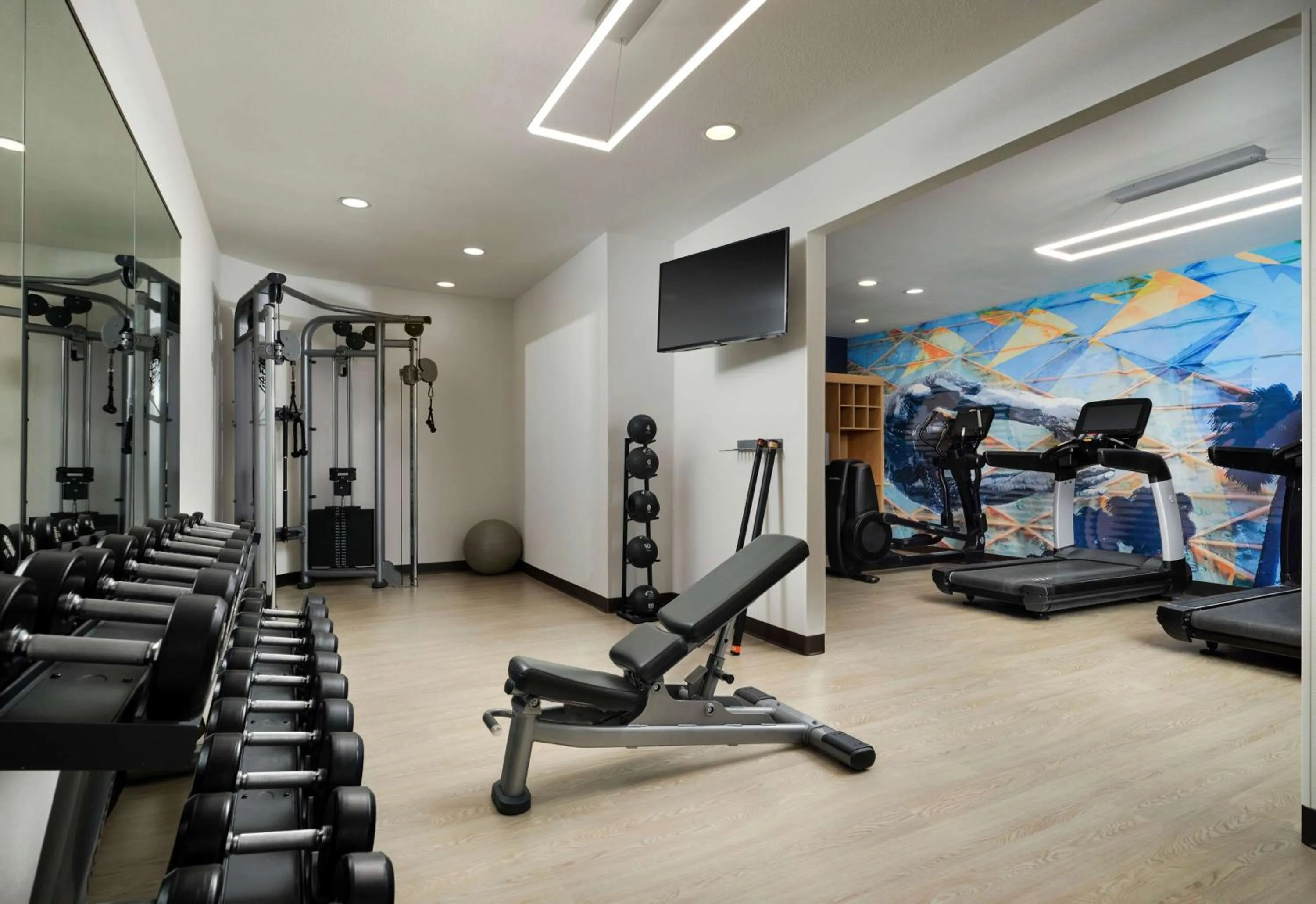 Fitness centre/facilities in Hyatt House San Diego Sorrento Mesa
