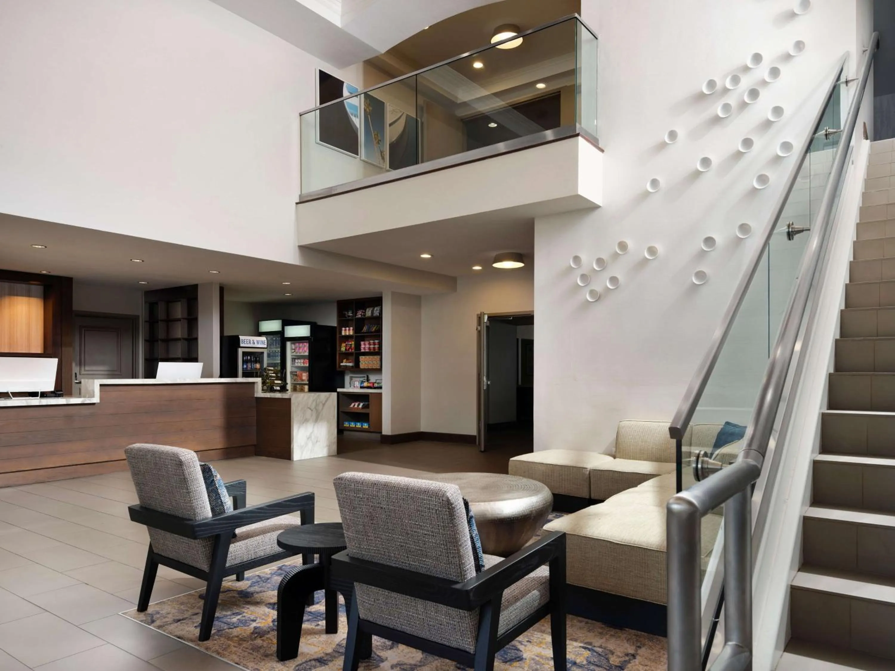 Lobby or reception in Hyatt House San Diego Sorrento Mesa