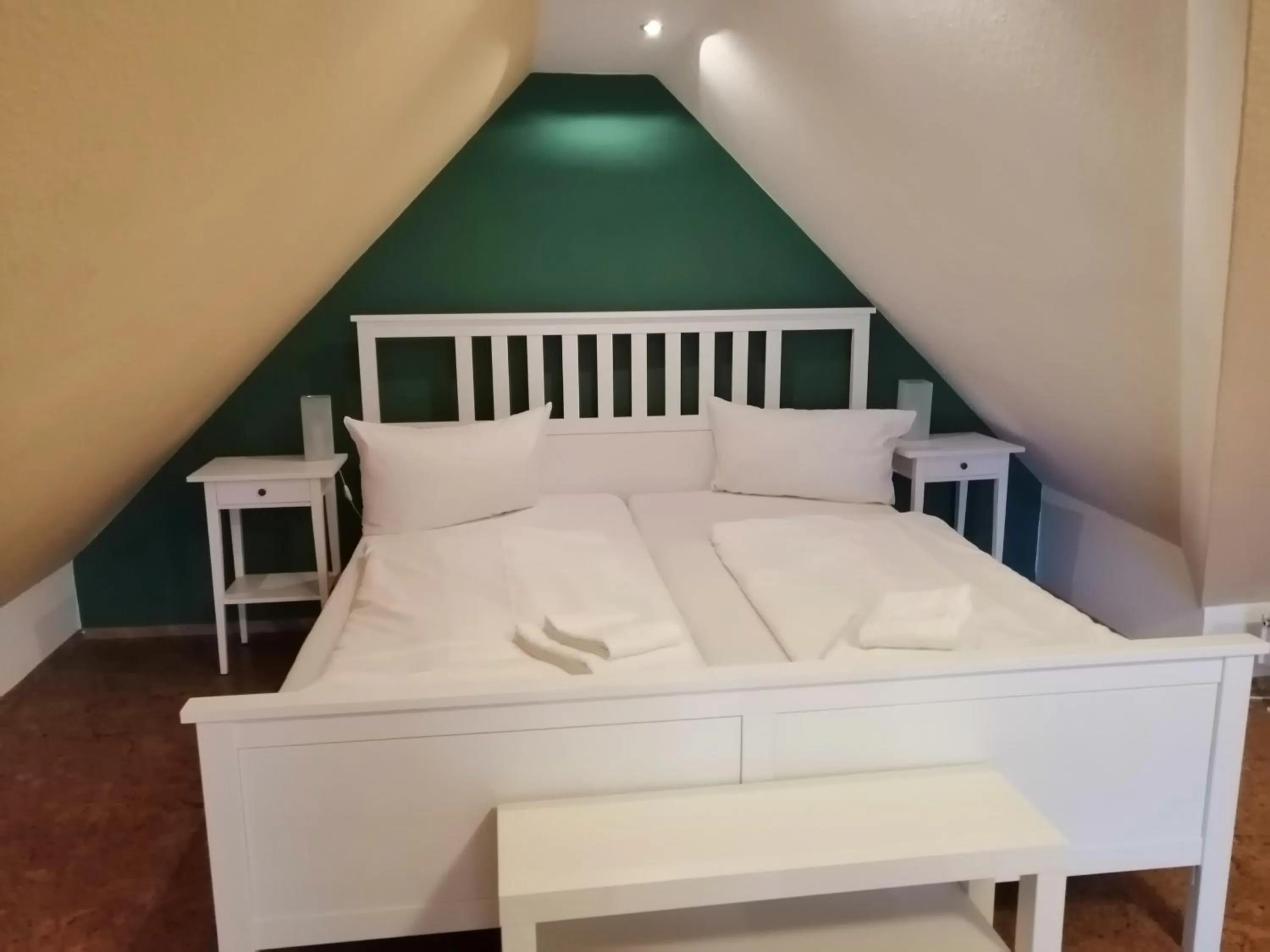 Bed in REGIOHOTEL Wolmirstedter Hof Wolmirstedt