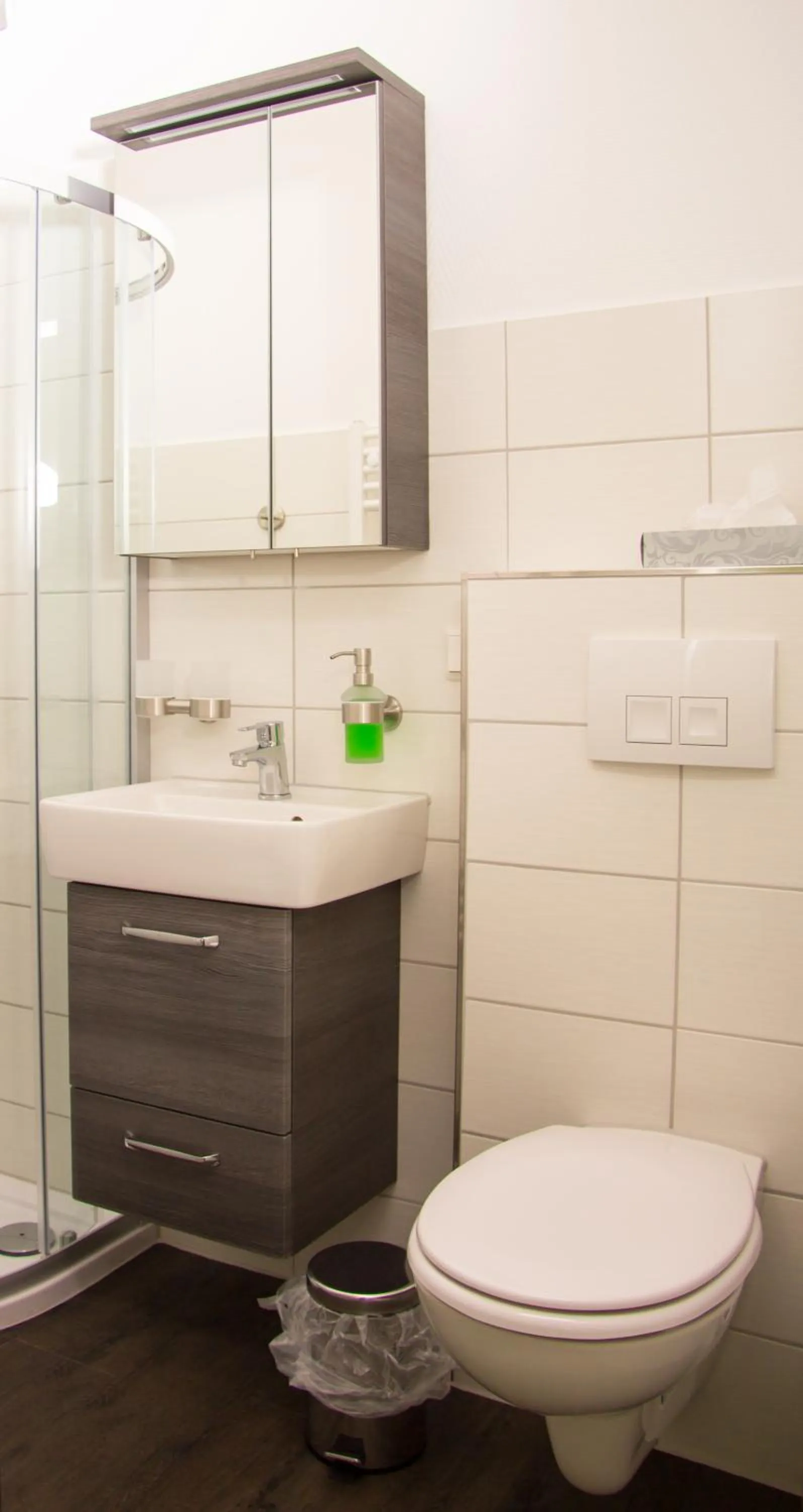 Bathroom in REGIOHOTEL Wolmirstedter Hof Wolmirstedt