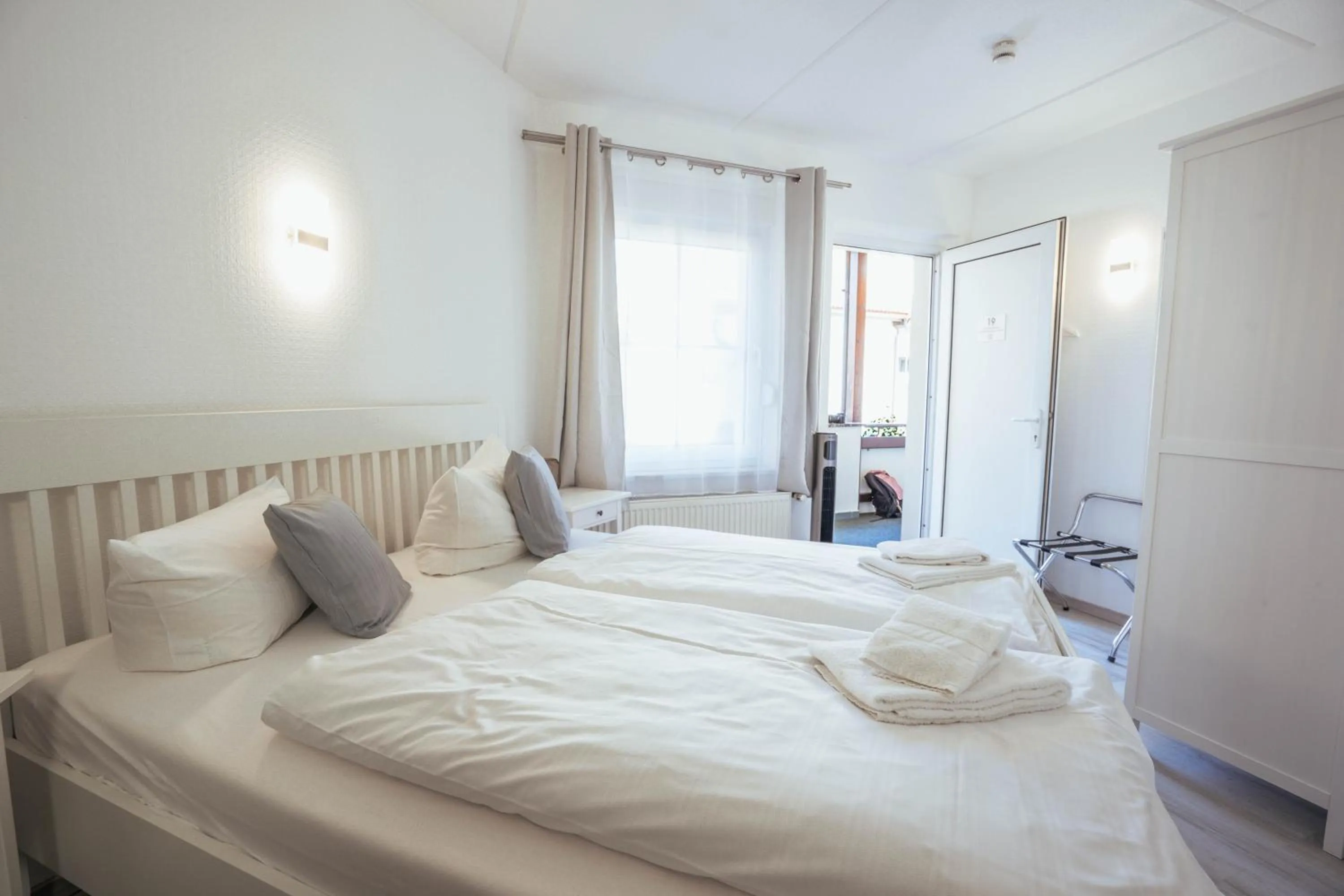 Bed in REGIOHOTEL Wolmirstedter Hof Wolmirstedt