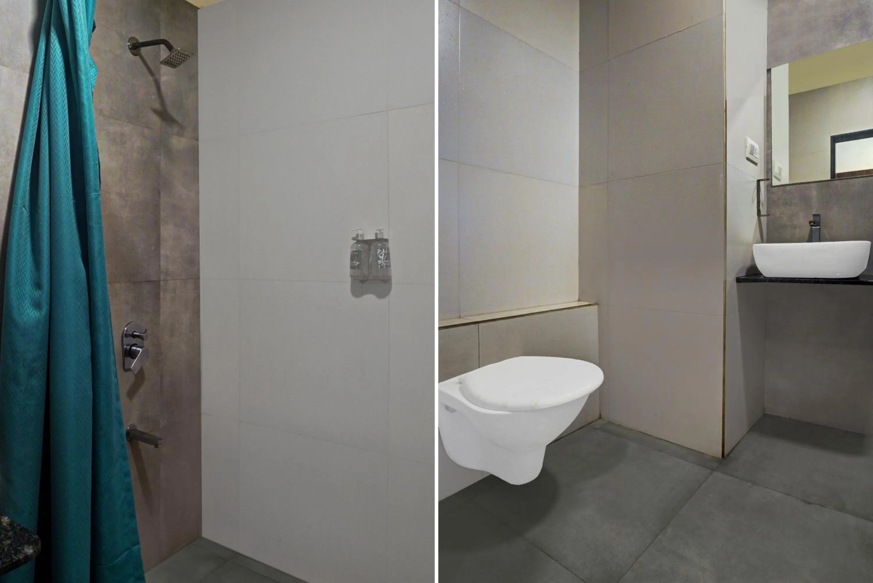 Shower in Greenotel Rooms Hazira, Surat