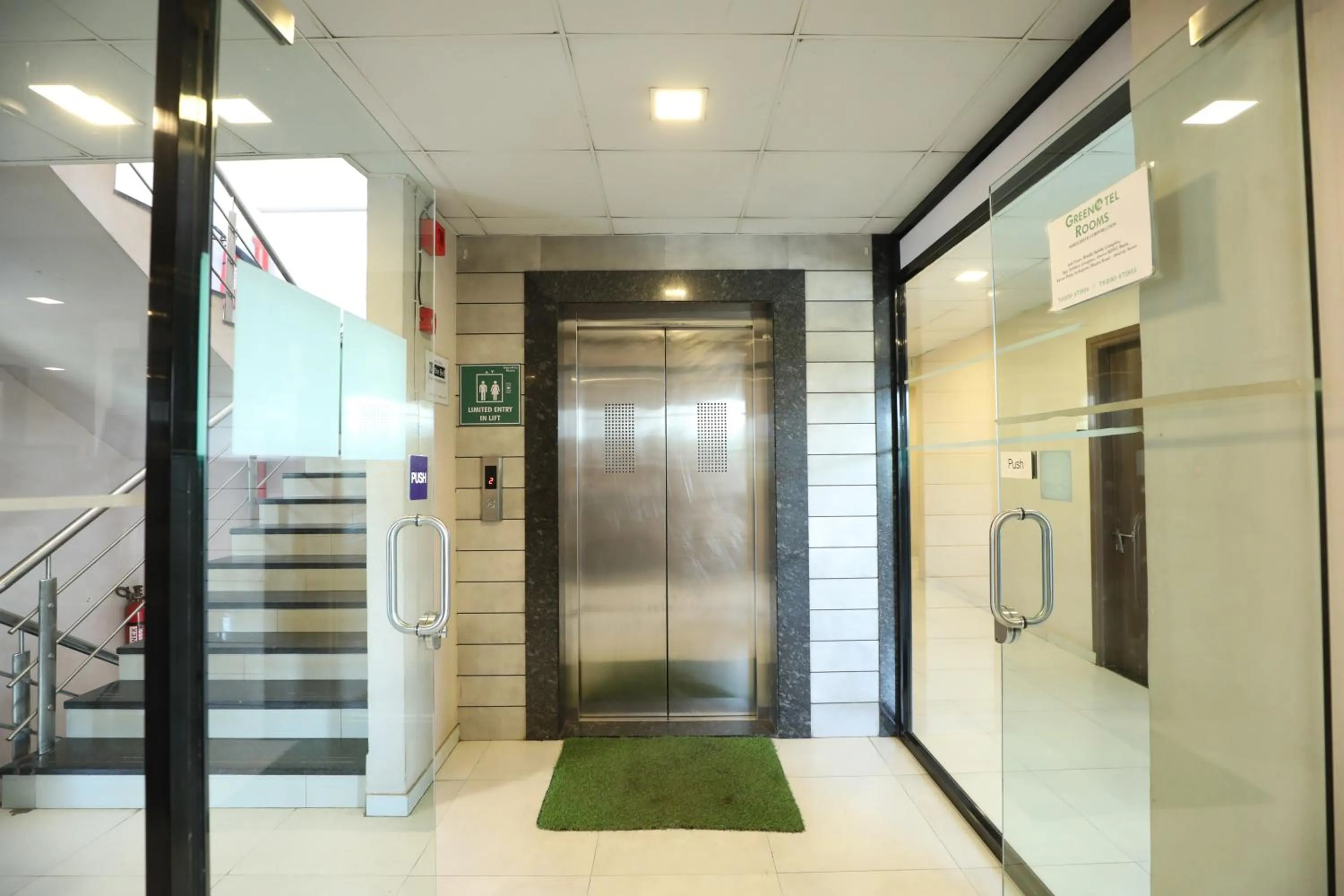elevator in Greenotel Rooms Hazira, Surat