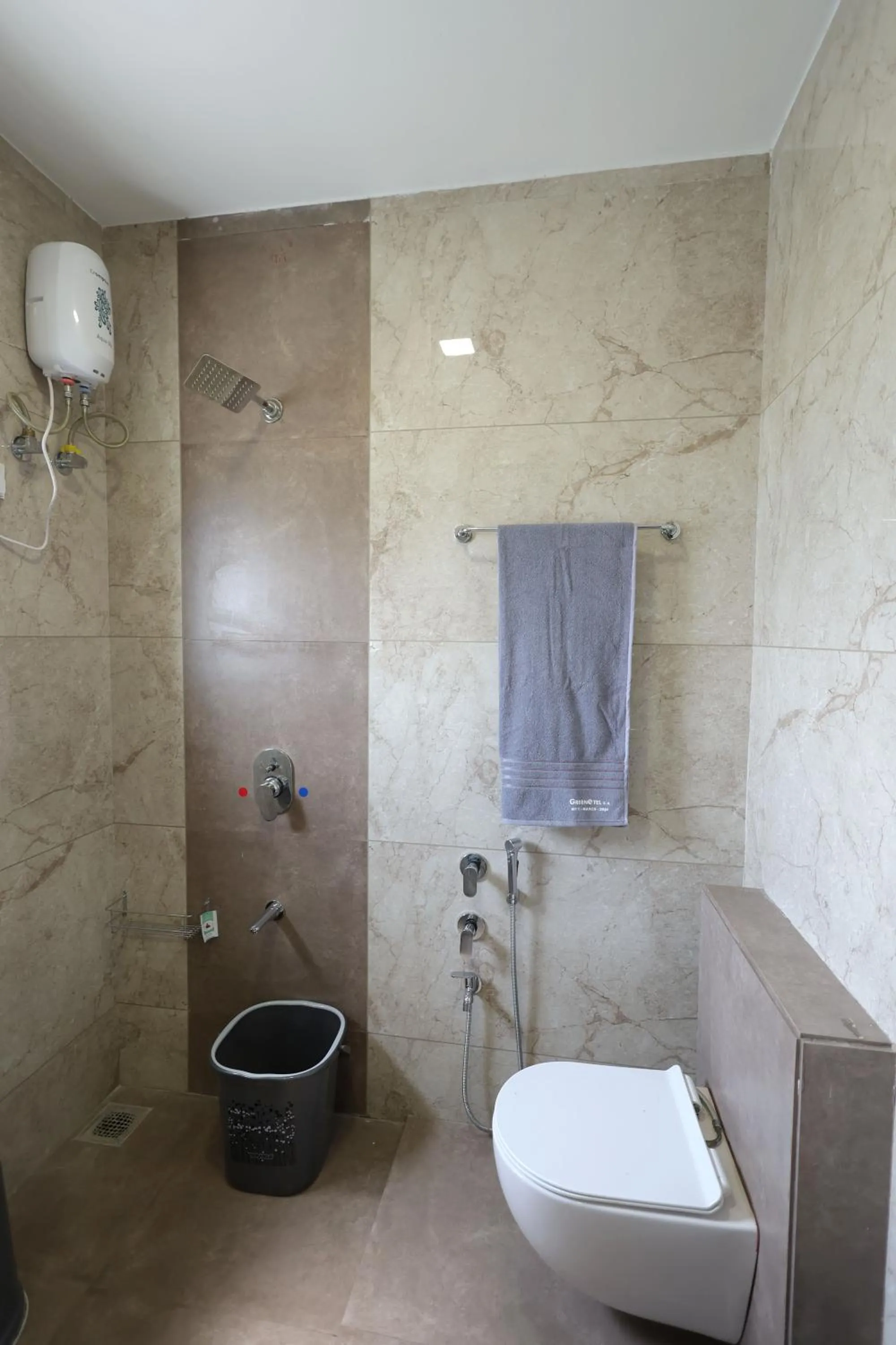 Bathroom in Greenotel Rooms Hazira, Surat