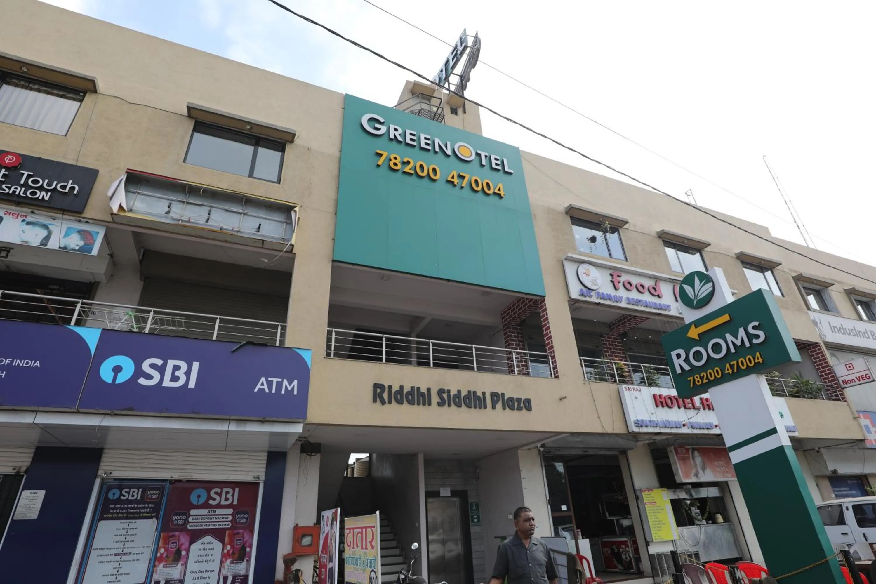 Property building in Greenotel Rooms Hazira, Surat