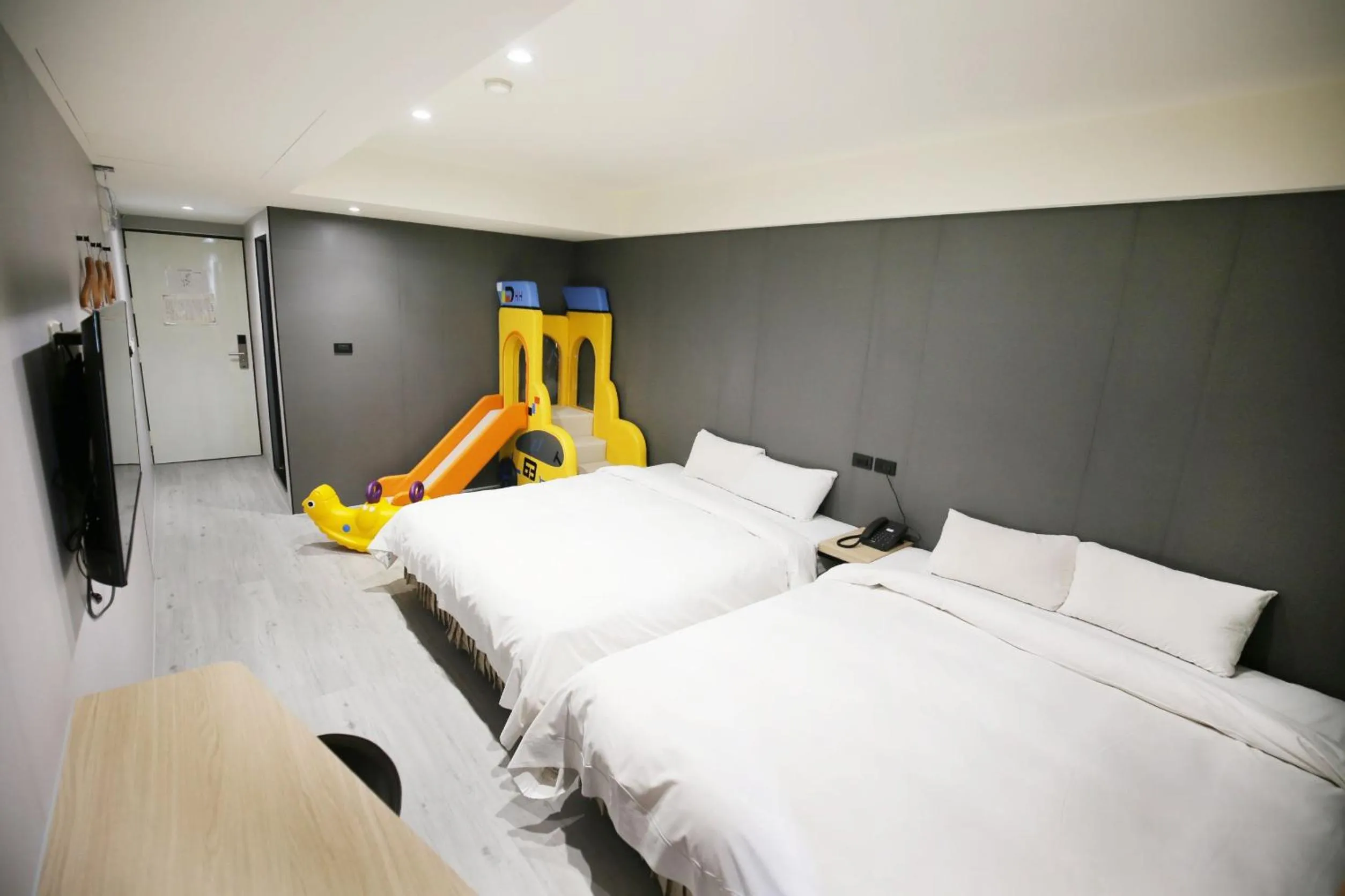 Bed in Tai Shinu Hotel