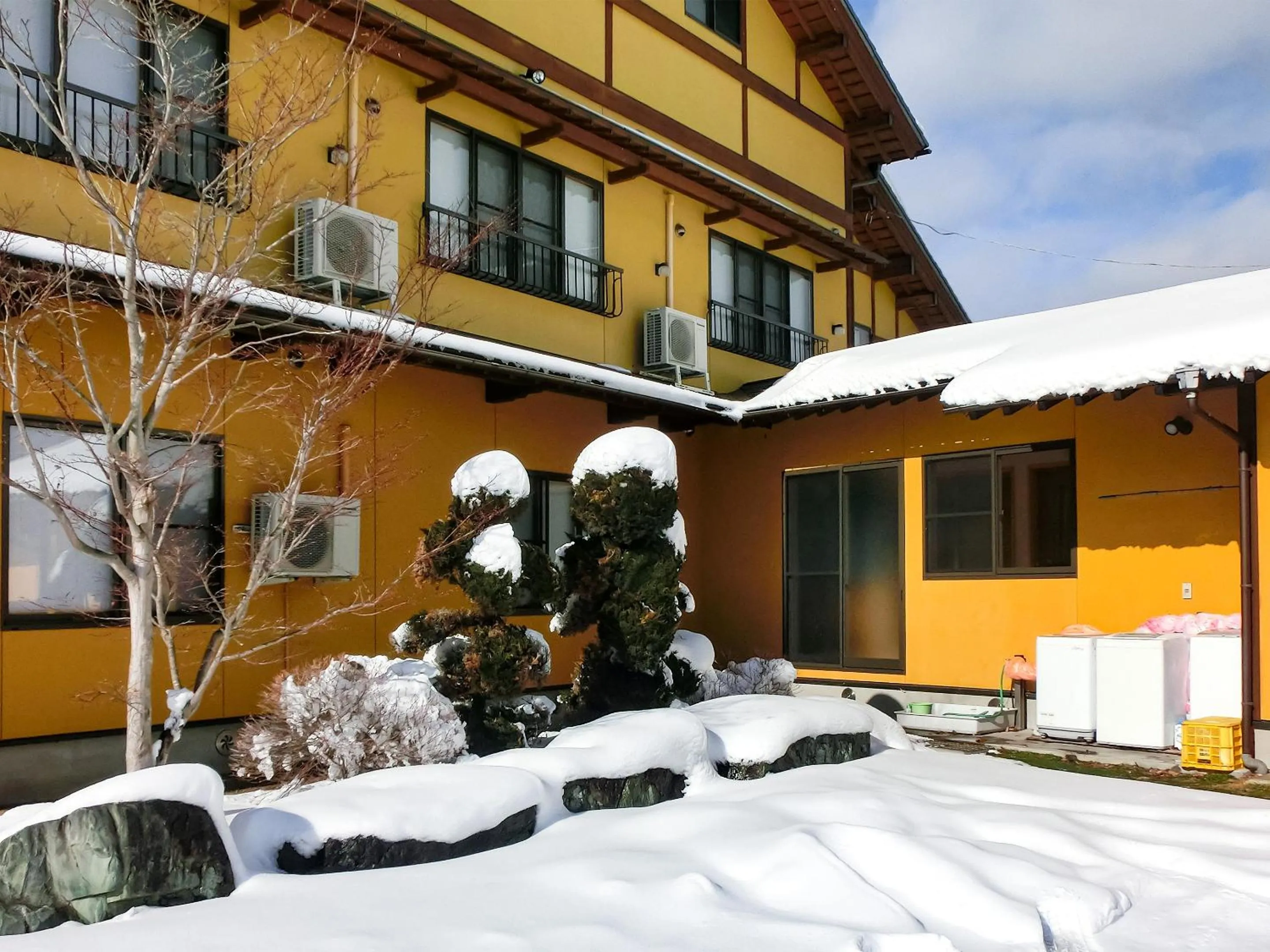 Property building in Hanasaku Onsen Yoshiyaso