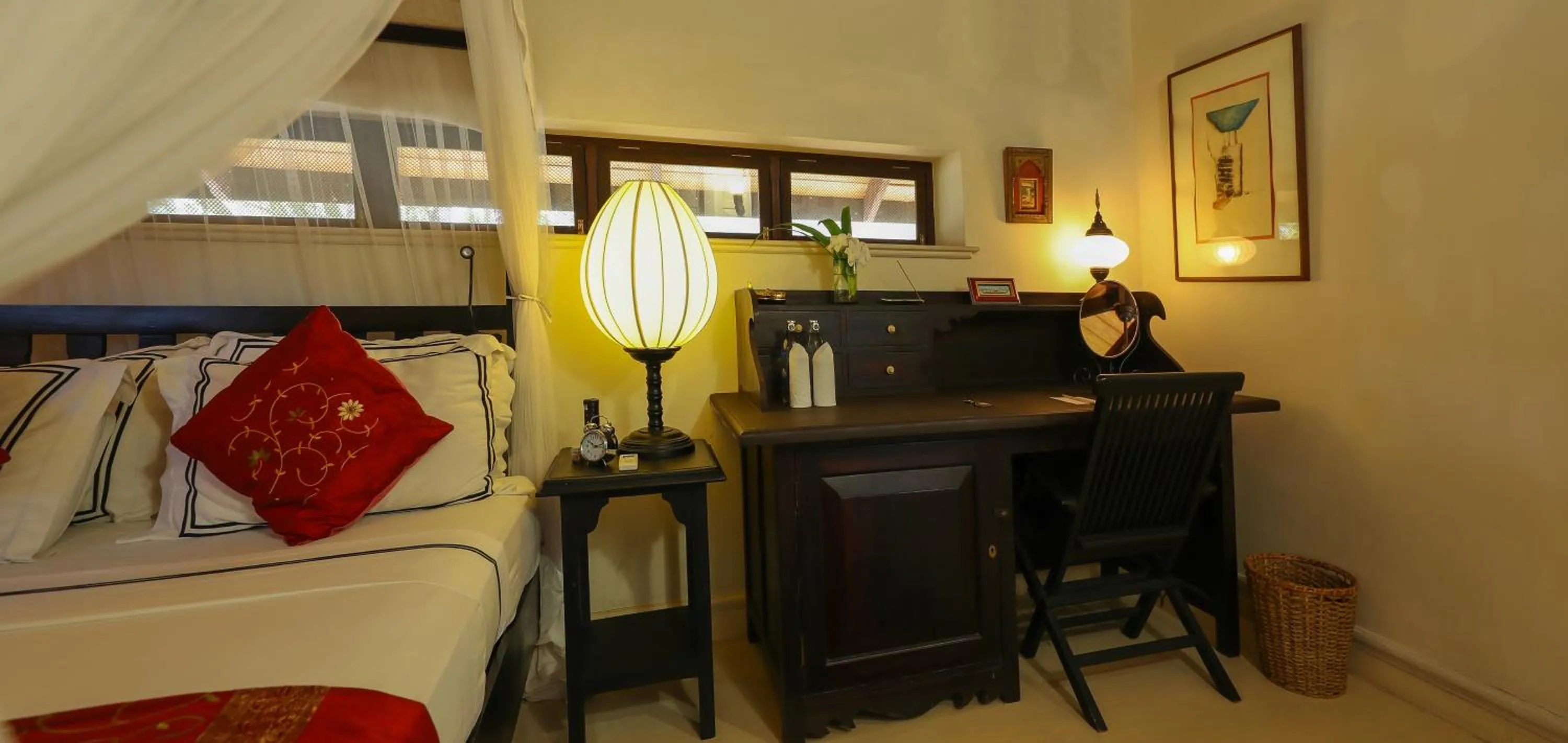 Bed in Sergeant House Boutique Villa & Private Beach