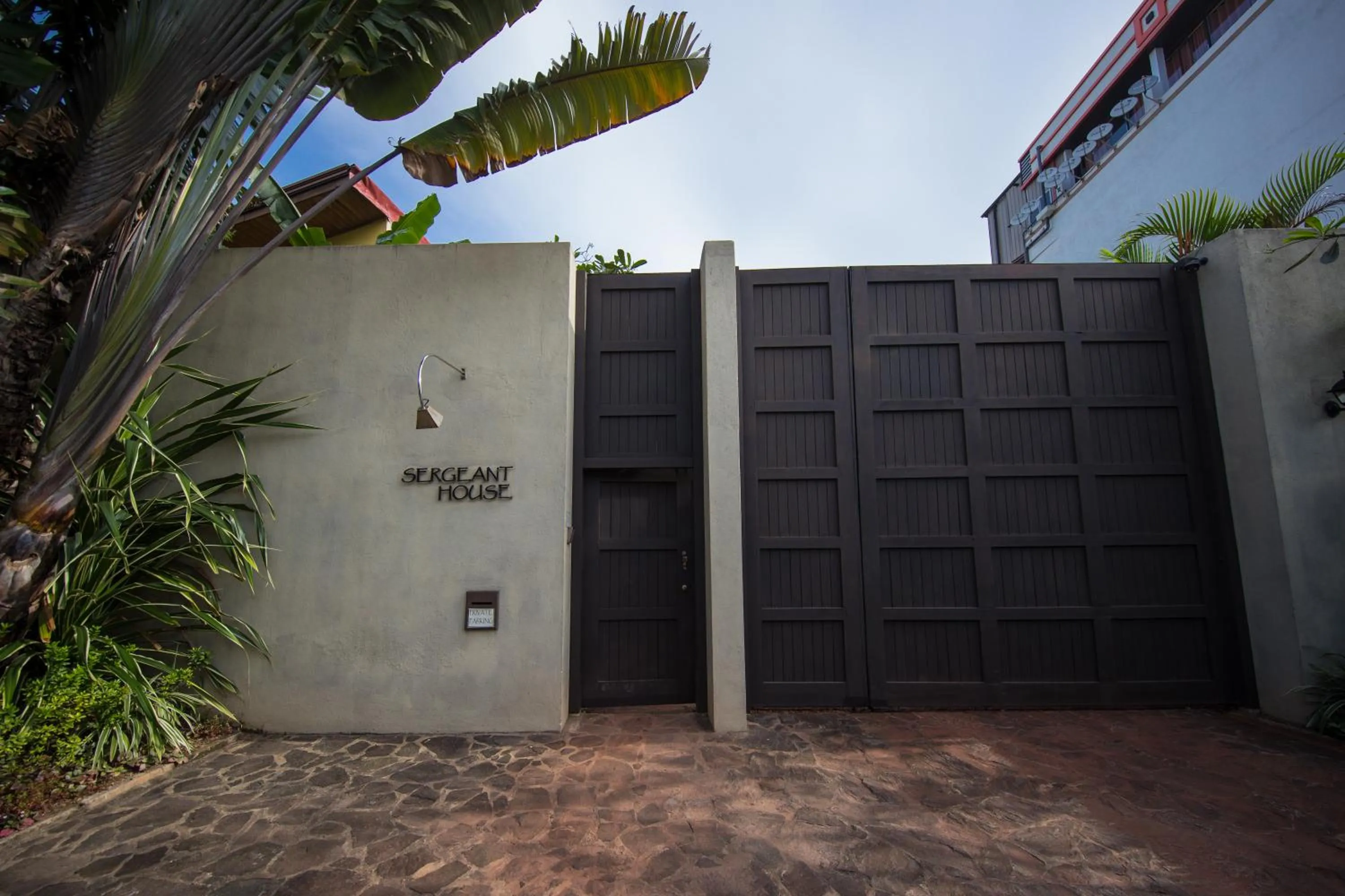 Facade/entrance in Sergeant House Boutique Villa & Private Beach