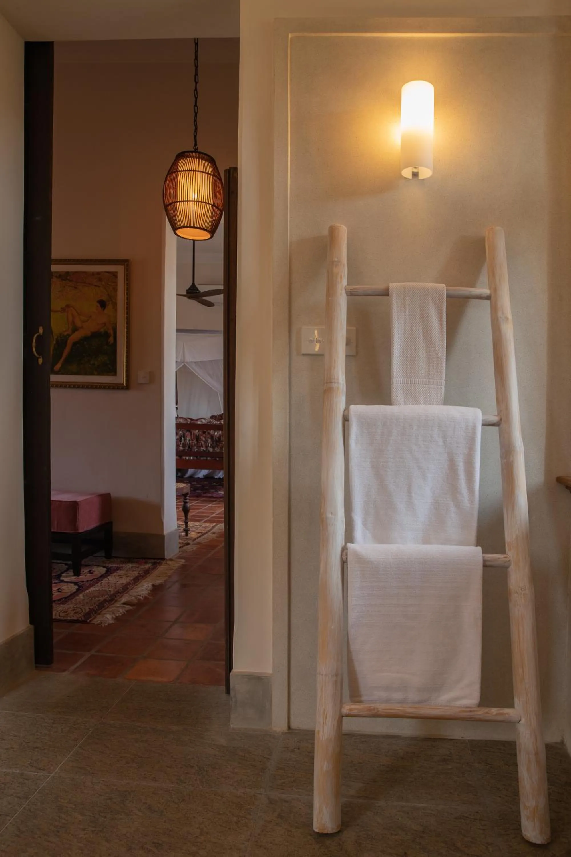 Bathroom, Bed in Sergeant House Boutique Villa & Private Beach