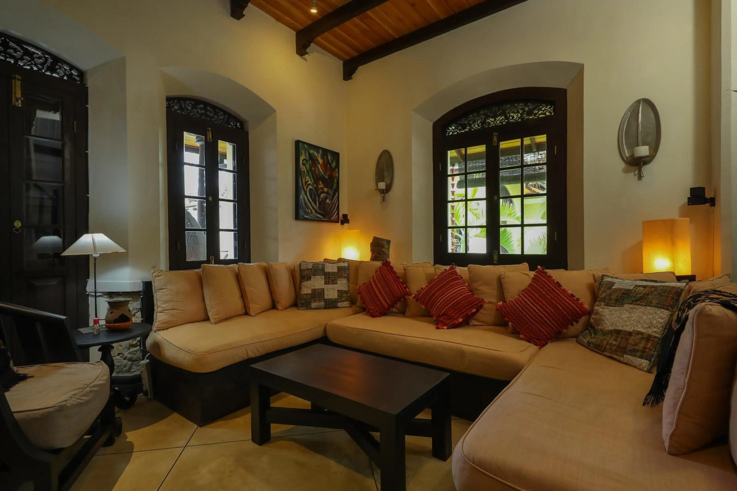 Seating area in Sergeant House Boutique Villa & Private Beach