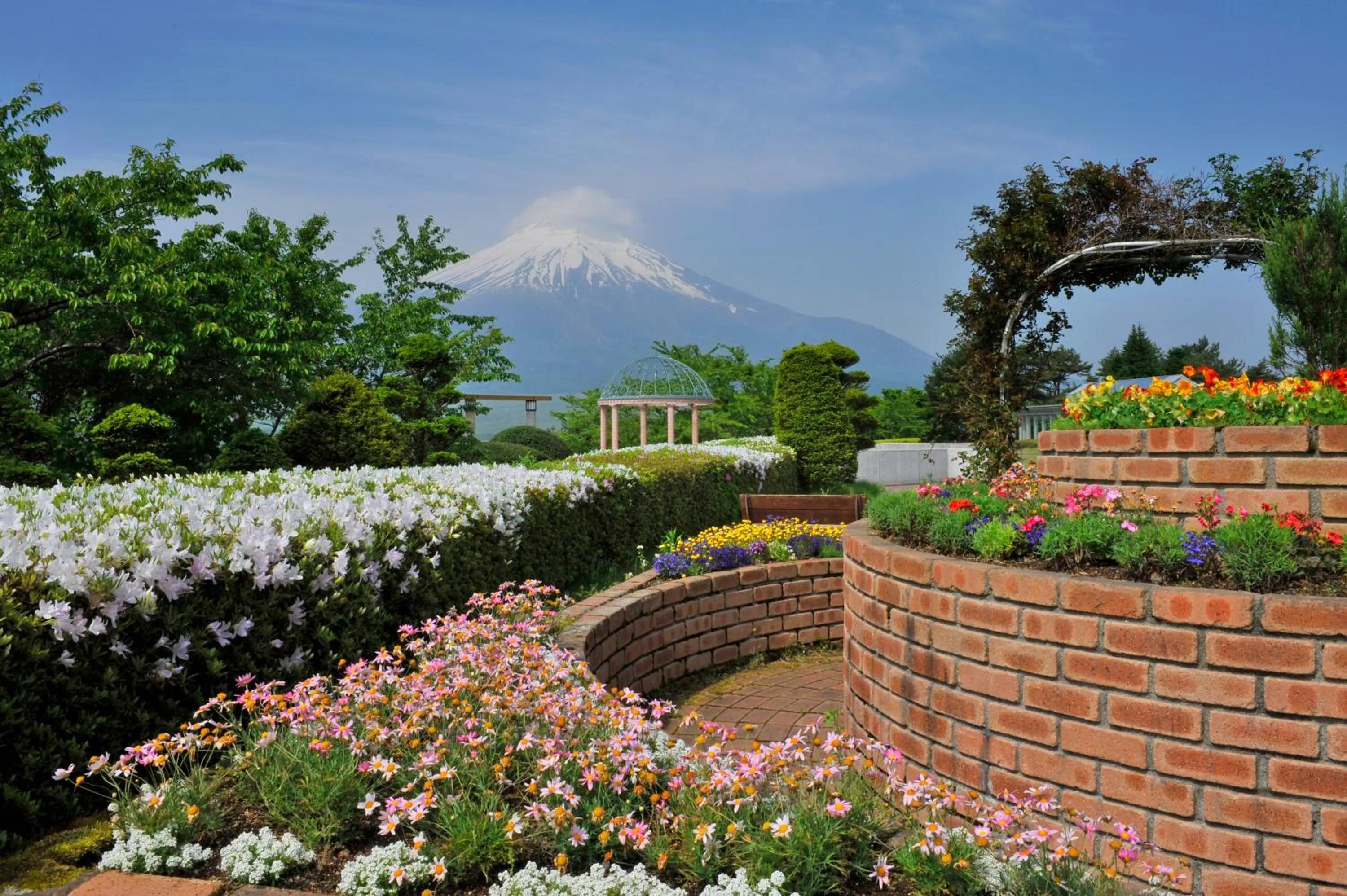 Garden in Hotel Mt. Fuji